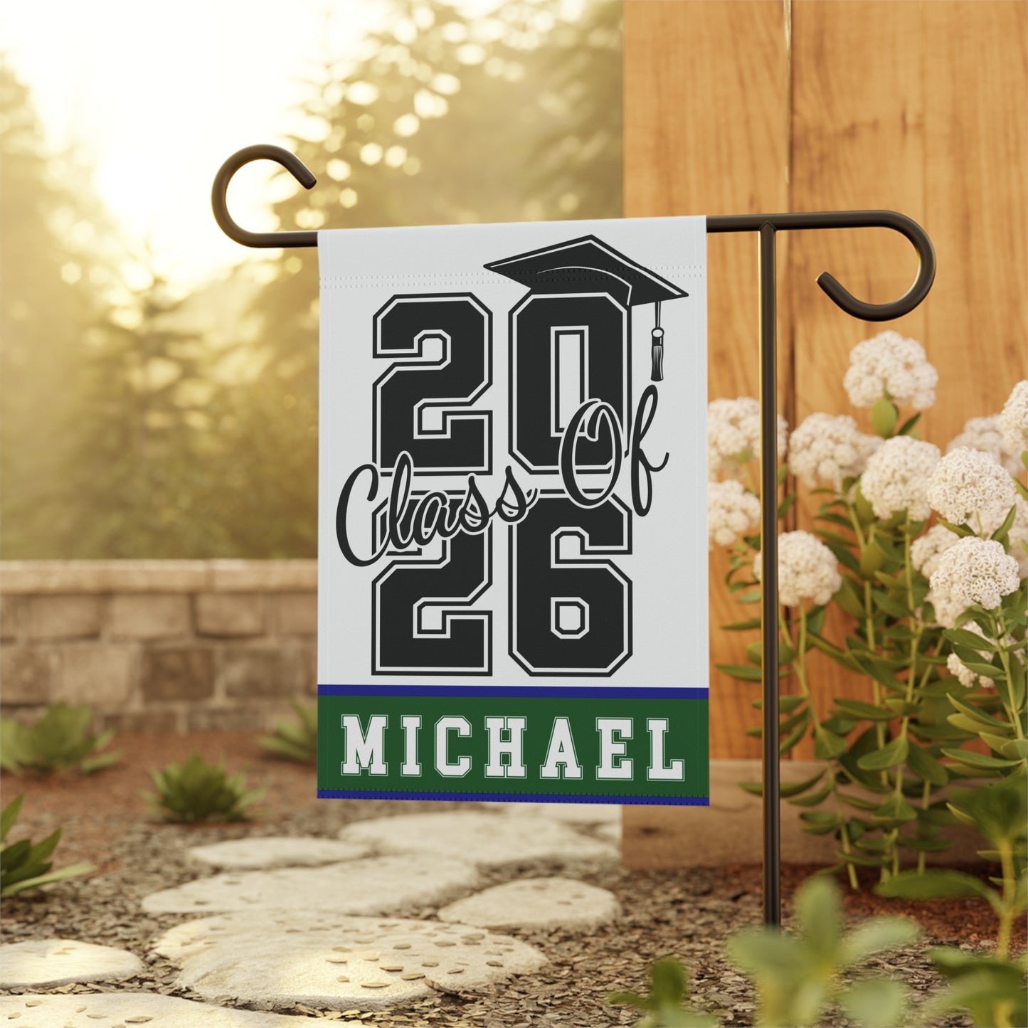 Custom Class of 2026 Graduation Garden Flag