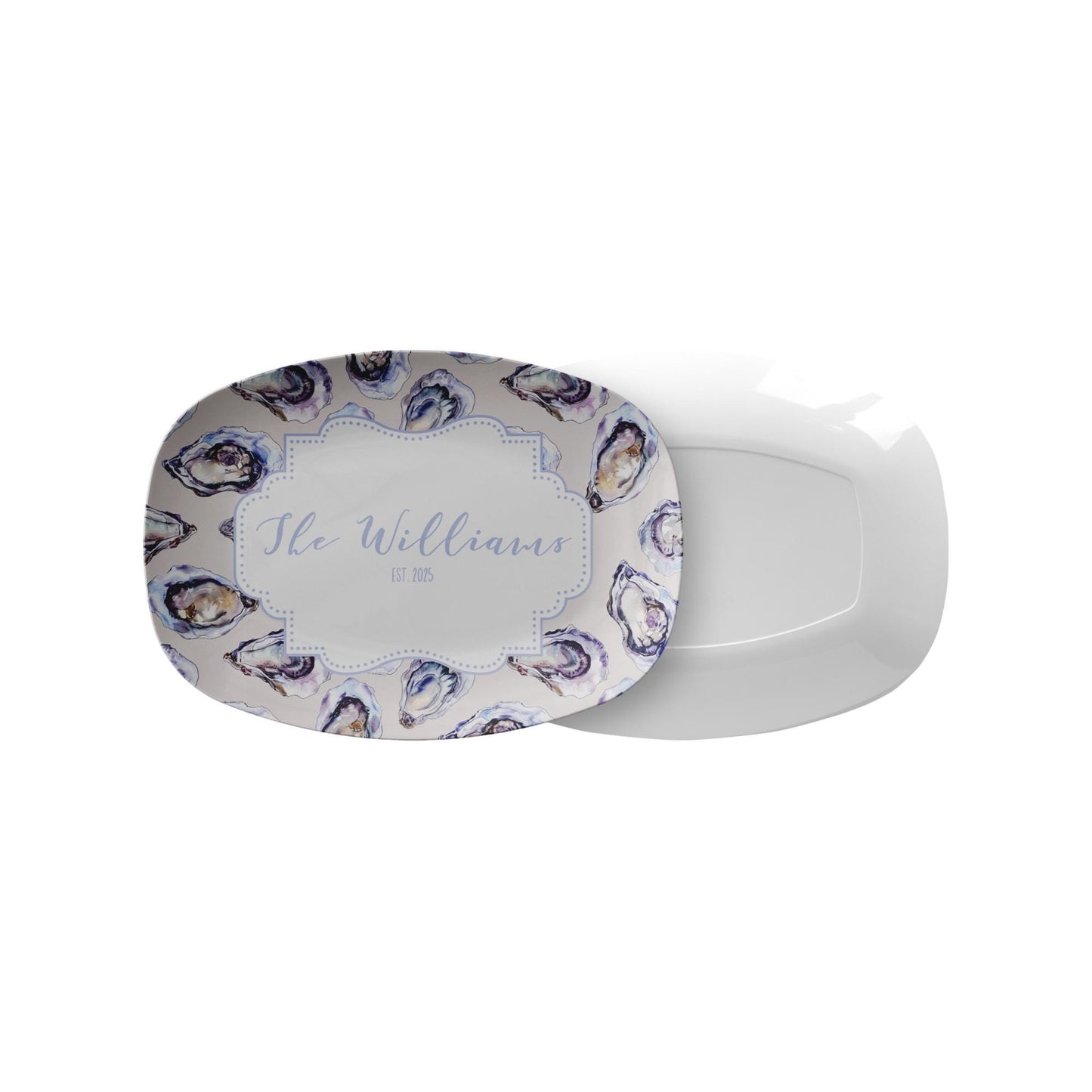 Oyster Personalized Serving Platter