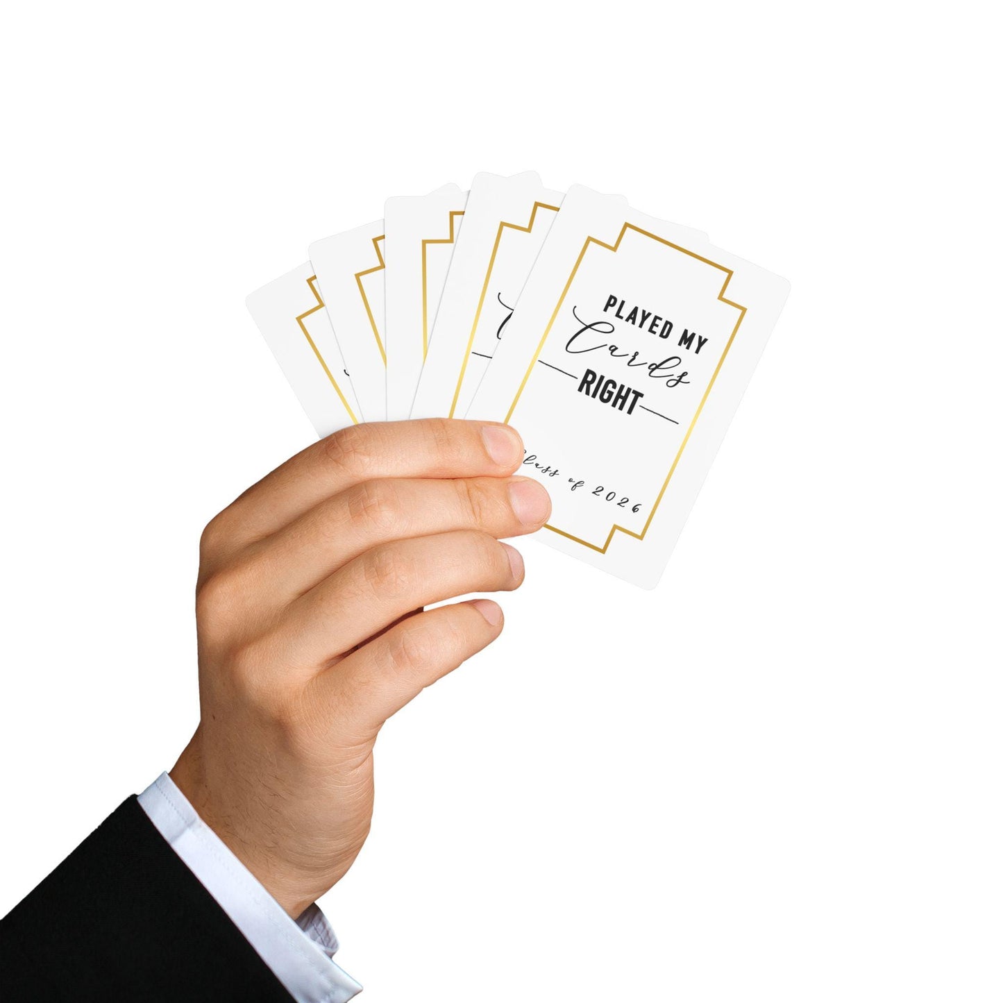 Class of 2026 Personalized Playing Cards