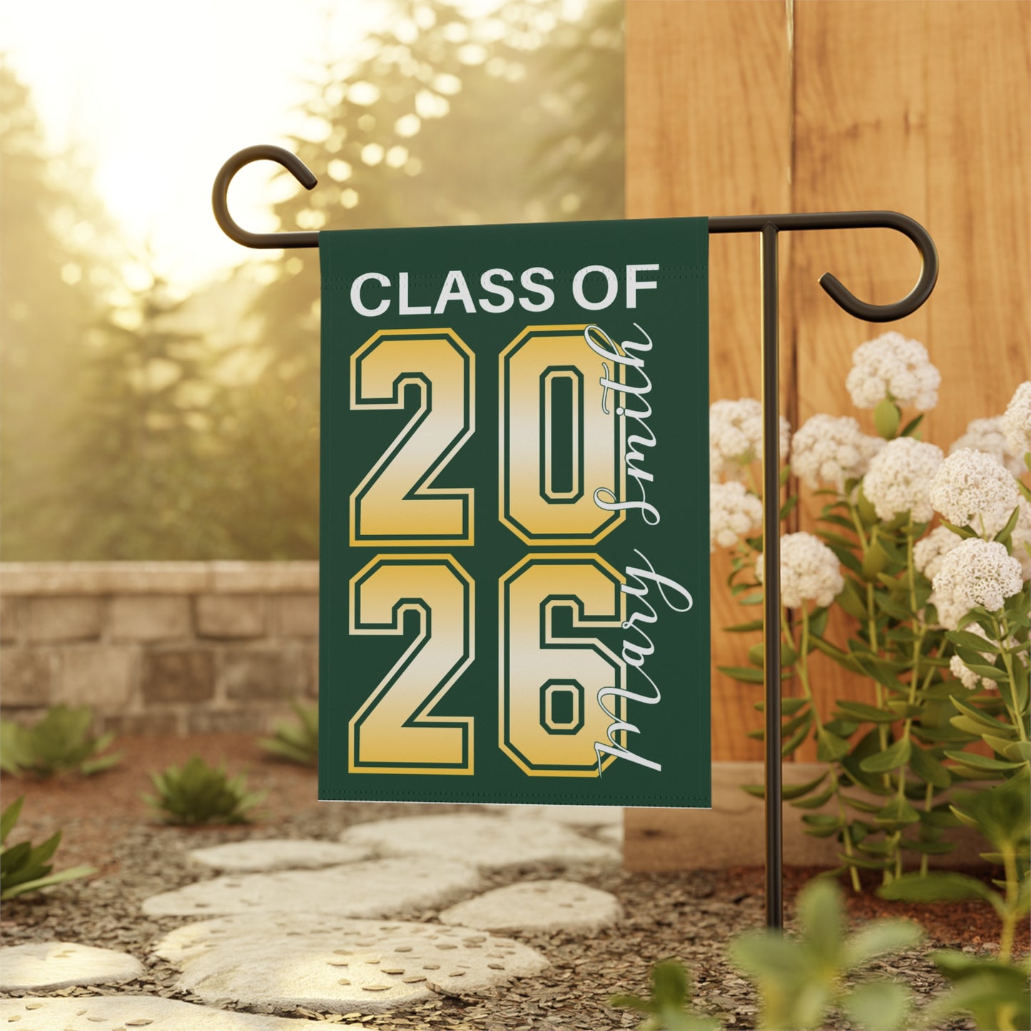 Class of 2026 Graduation Personalized Garden Flag