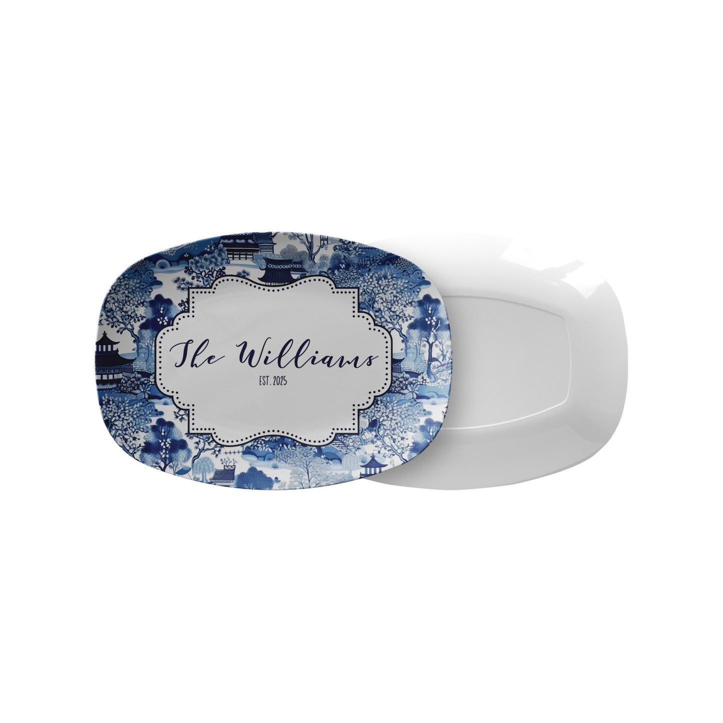 Chinoiserie Personalized Platter