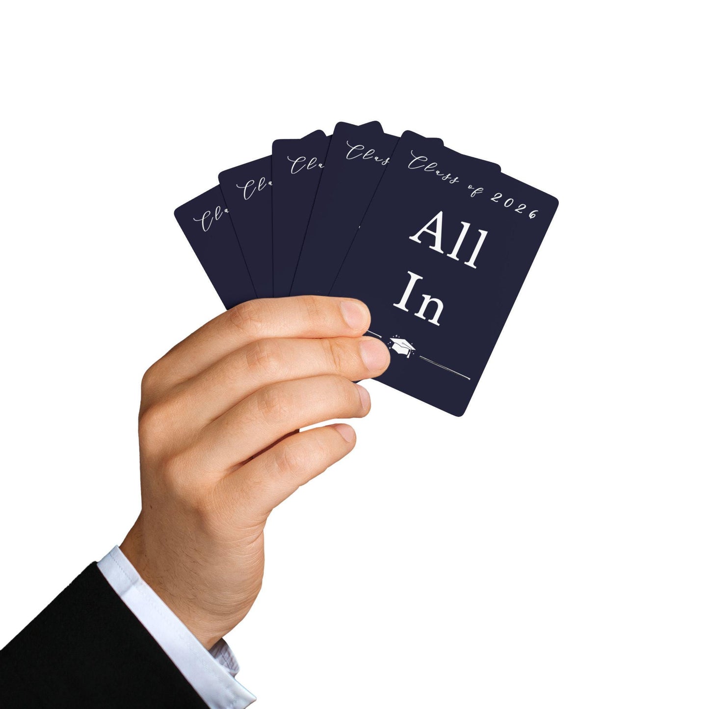 All In Personalized Playing Cards Class of 2026