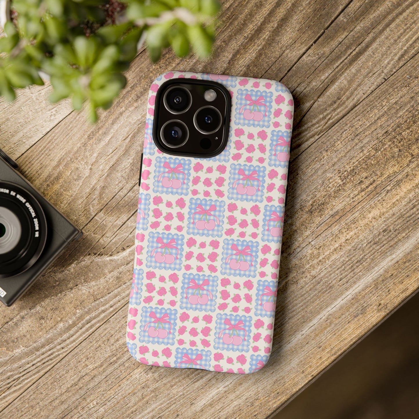 Personalized Coquette Patchwork Phone Case