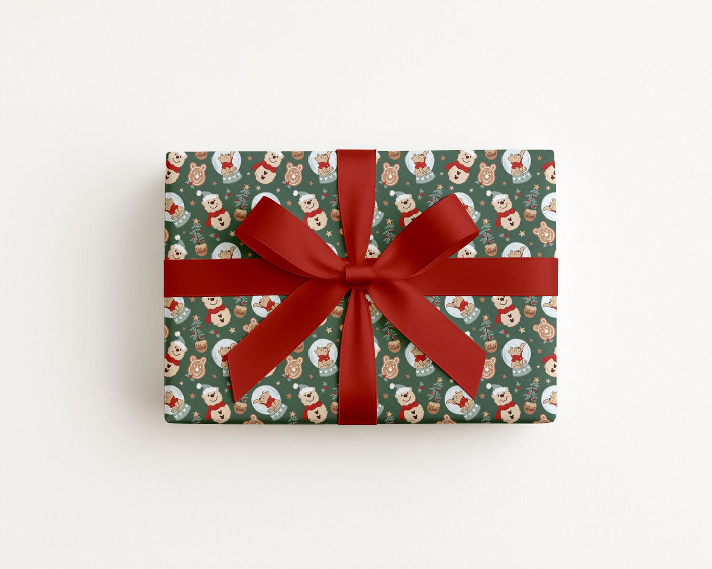 Winnie Christmas Wrapping Paper