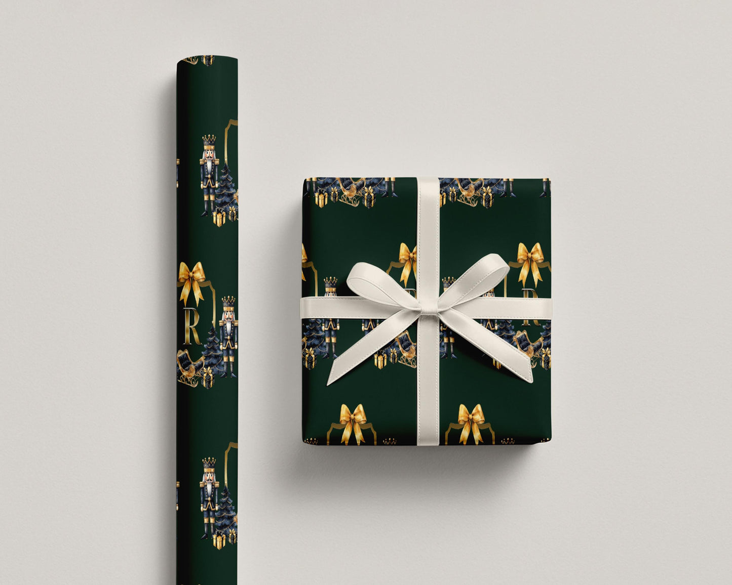 Luxury Nutcracker Wrapping Paper – Personalized