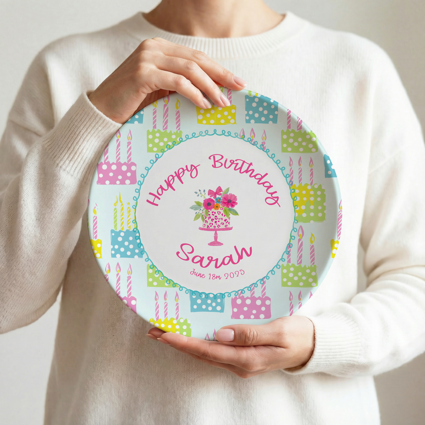 Personalized Birthday Plate