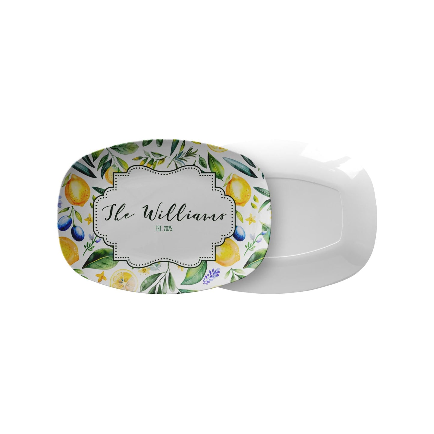 Lemon Personalized Platter