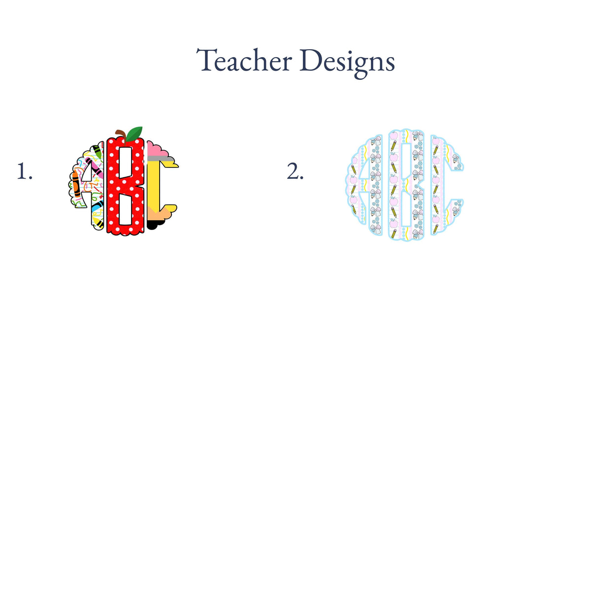 Personalized Teacher Vase detail