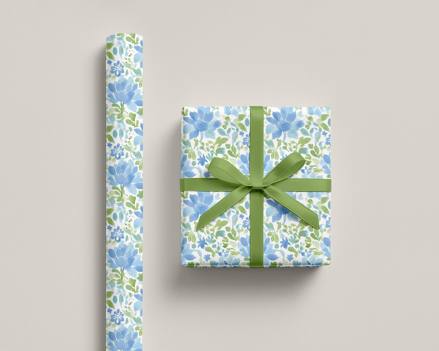 Floral Watercolor Wrapping Paper