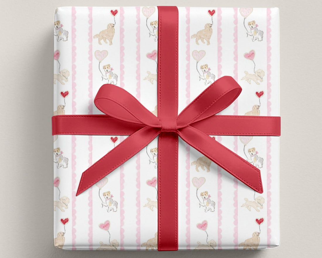 How to Make Your Valentine Gifts Look Luxe with Personalized Wrapping Paper