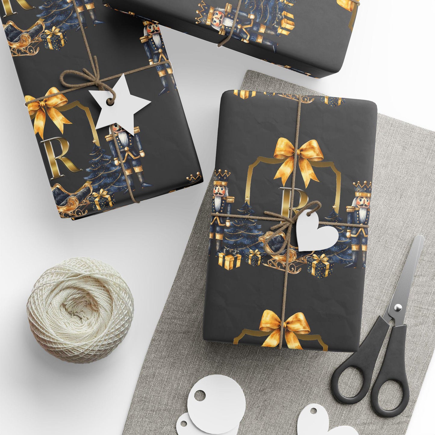 Luxury Nutcracker Personalized Wrapping Paper