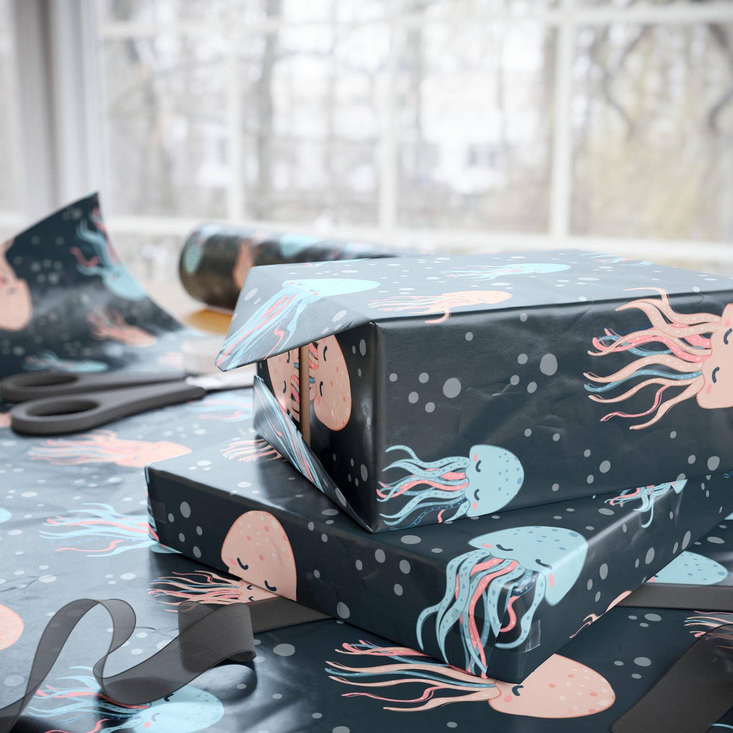 Jellyfish Wrapping Paper