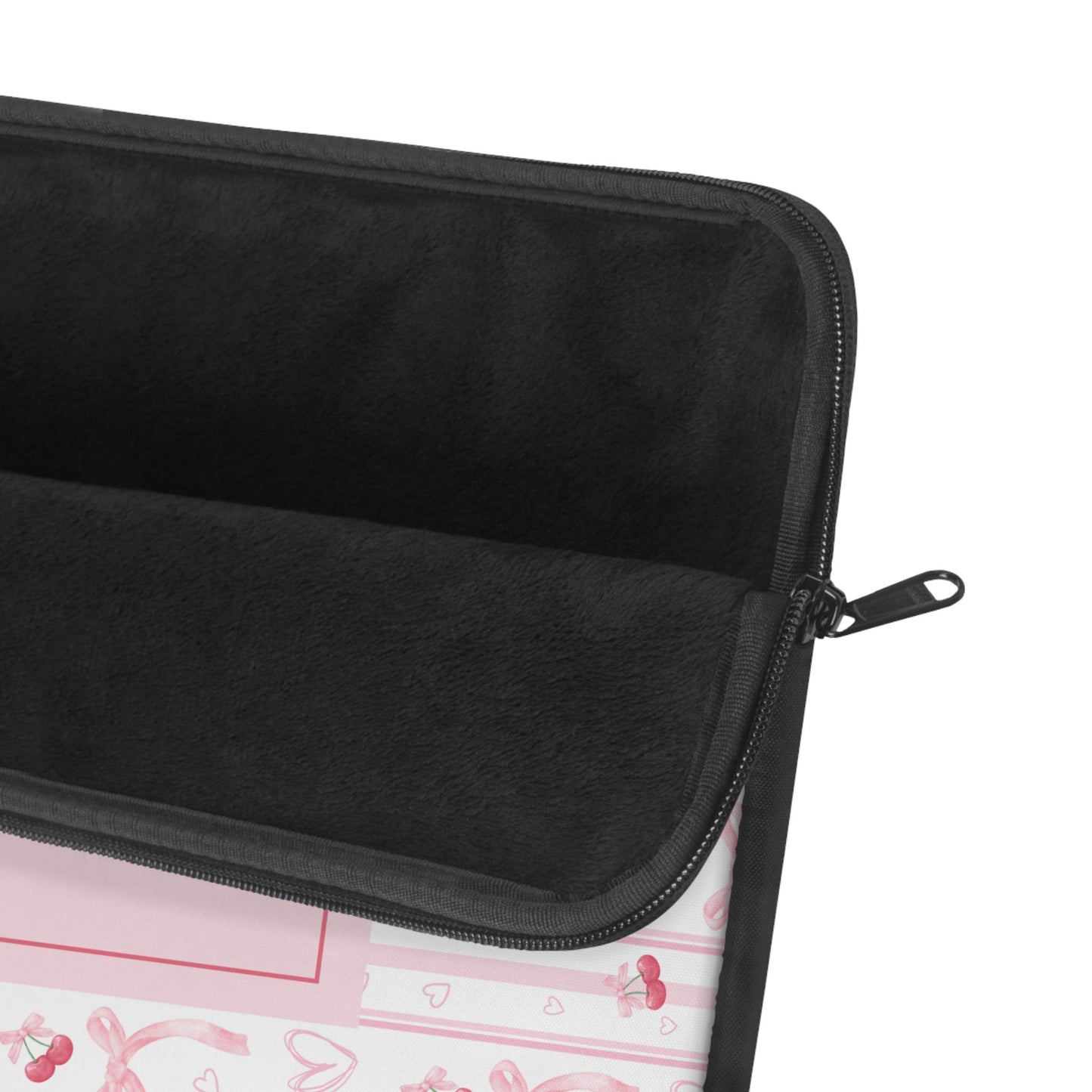 Personalized Shabby Chic Heart Laptop Sleeve