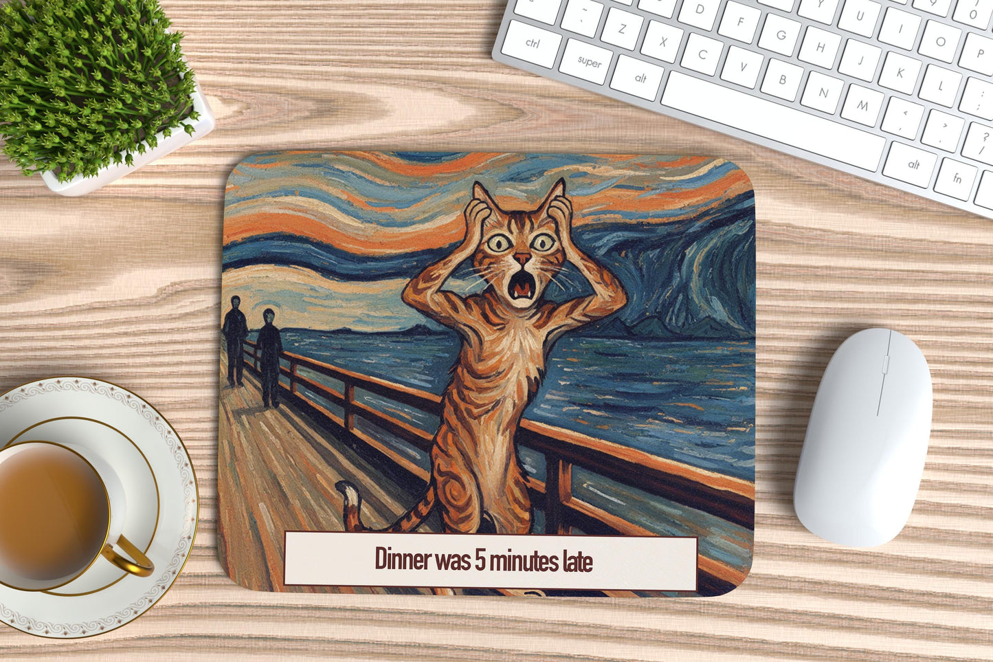 Funny Cat Mouse Pad