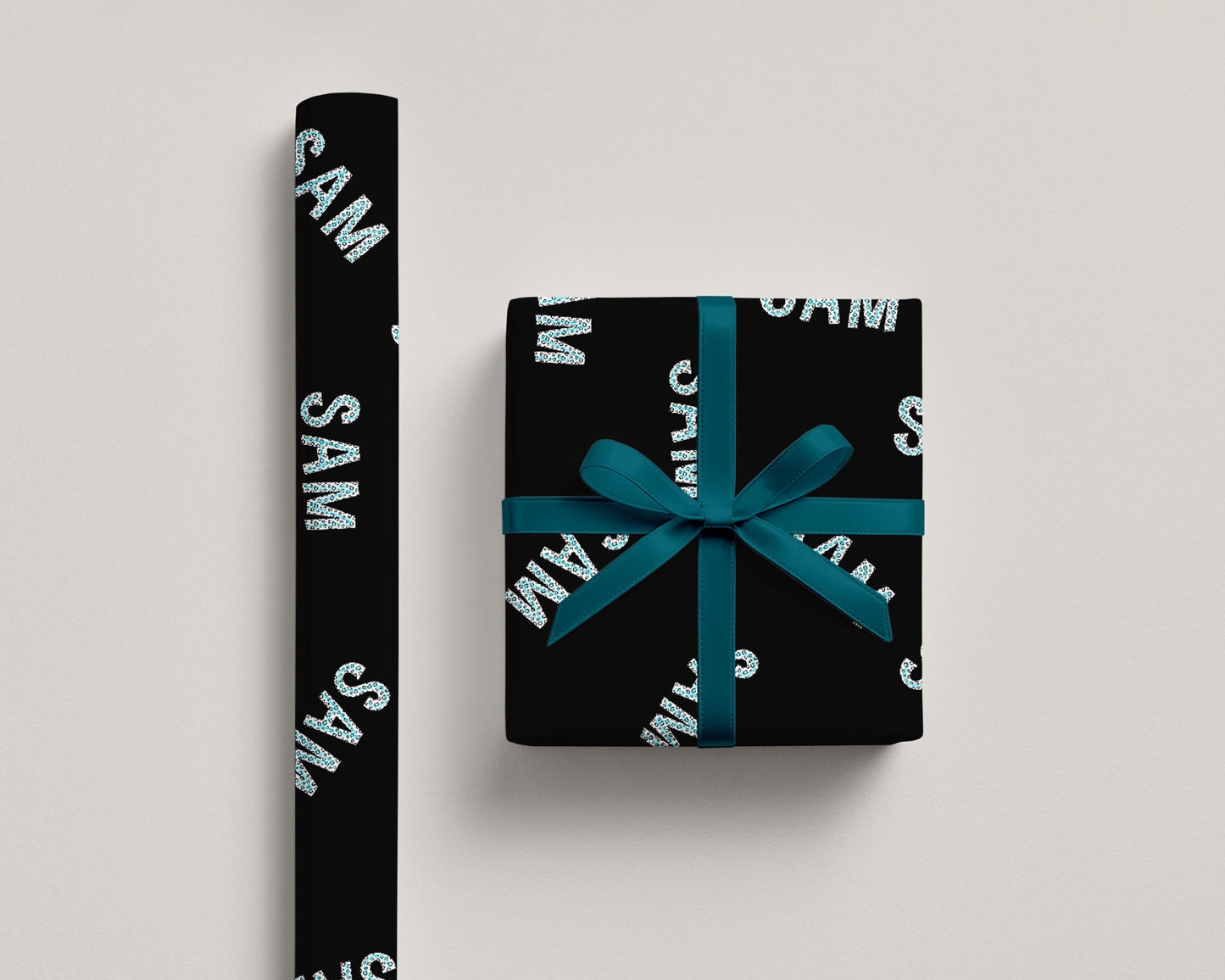 Custom Name Wrapping Paper