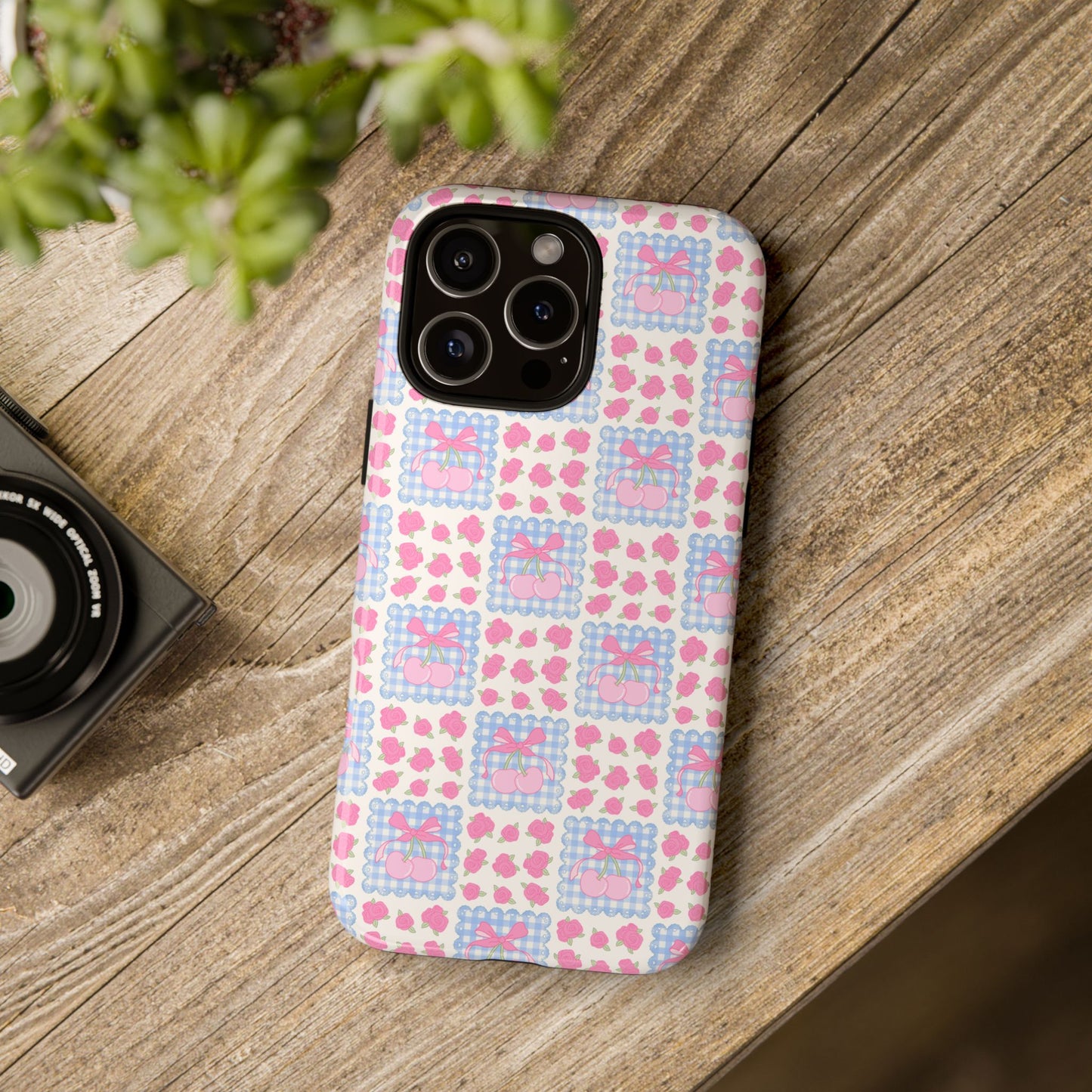 Personalized Coquette Patchwork Phone Case