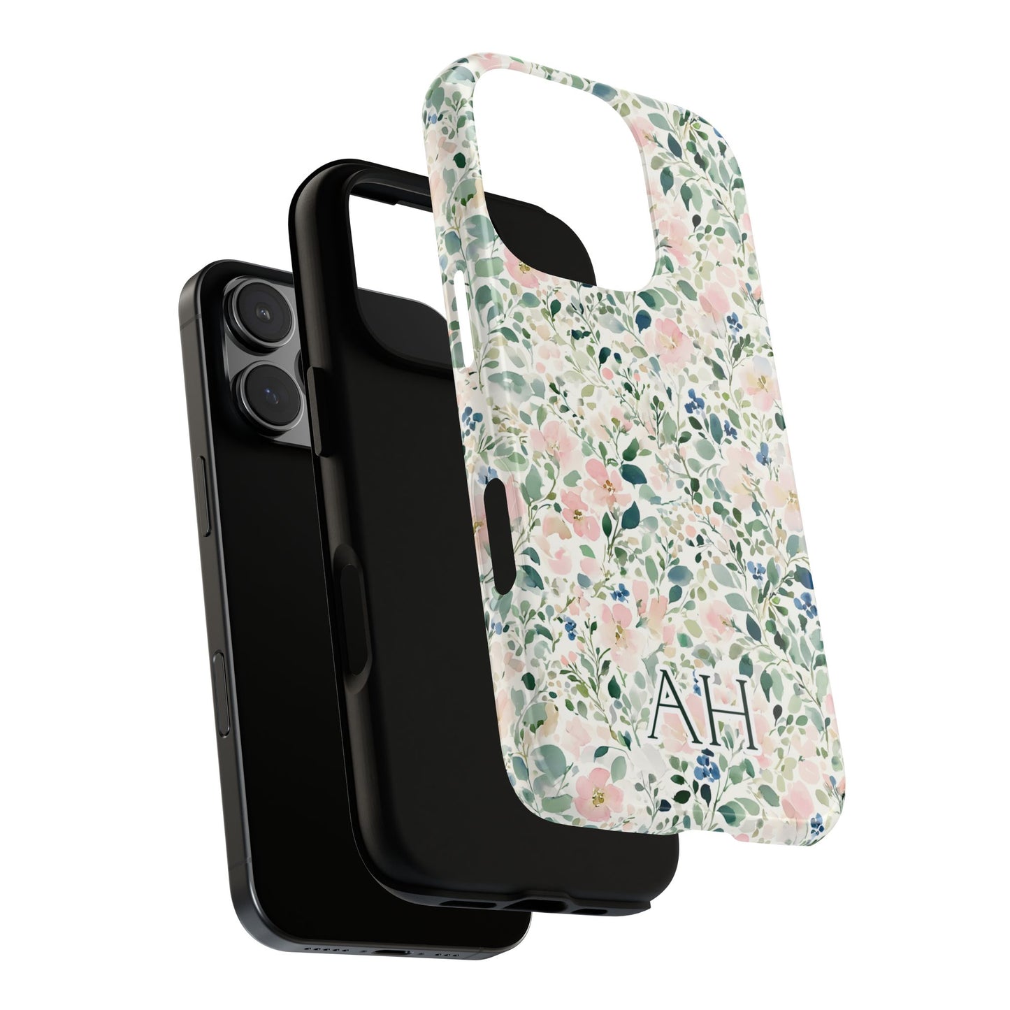 Personalized Watercolor Wildflower Phone Case