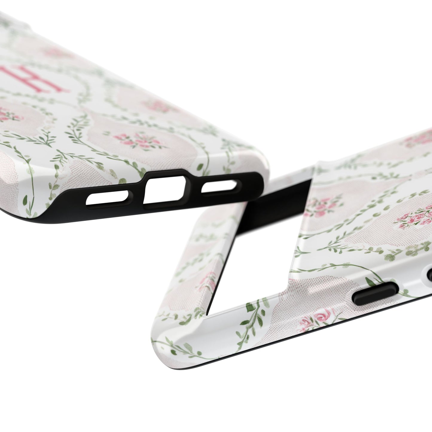 Vintage Coquette Floral Personalized Phone Case
