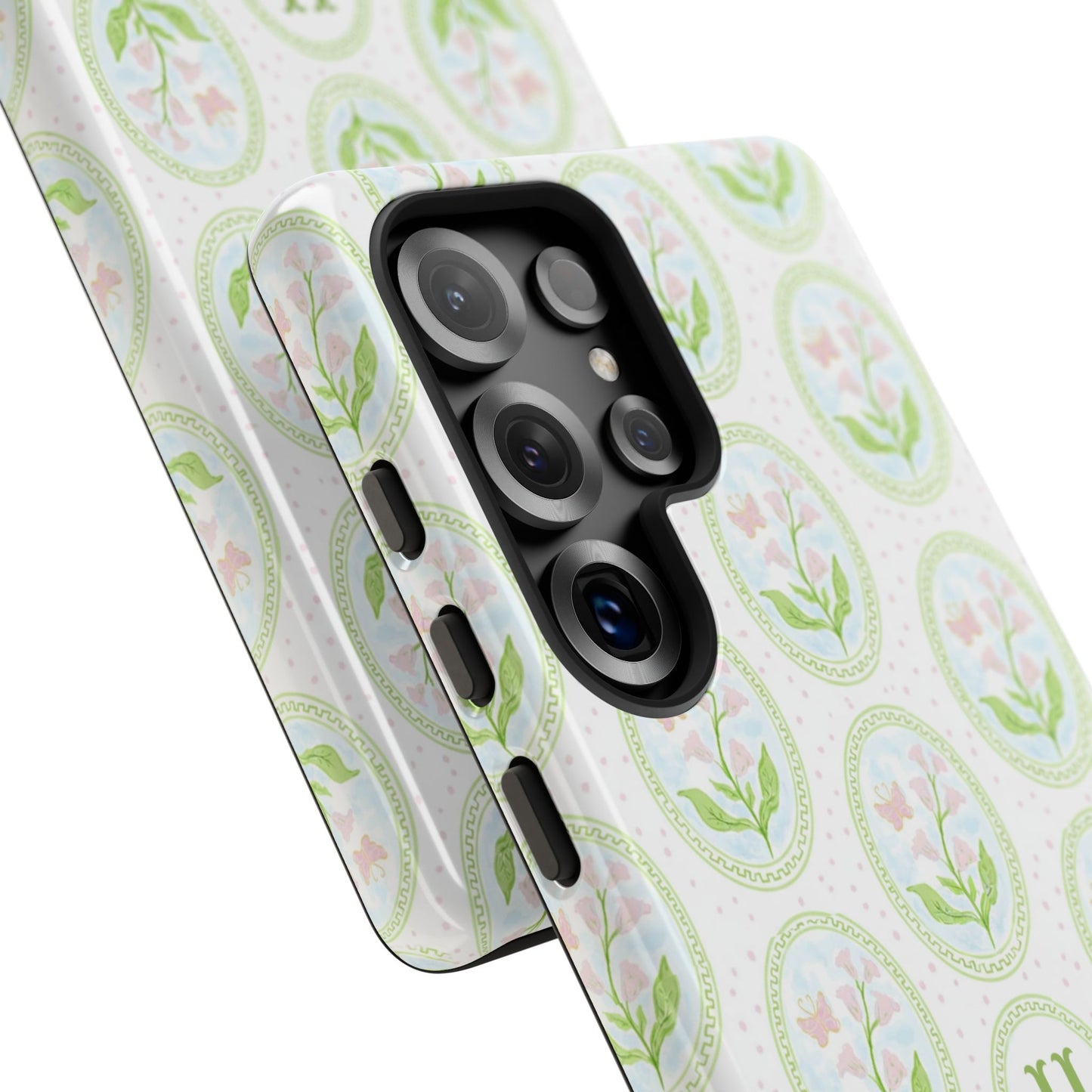 Floral Monogram Phone Case