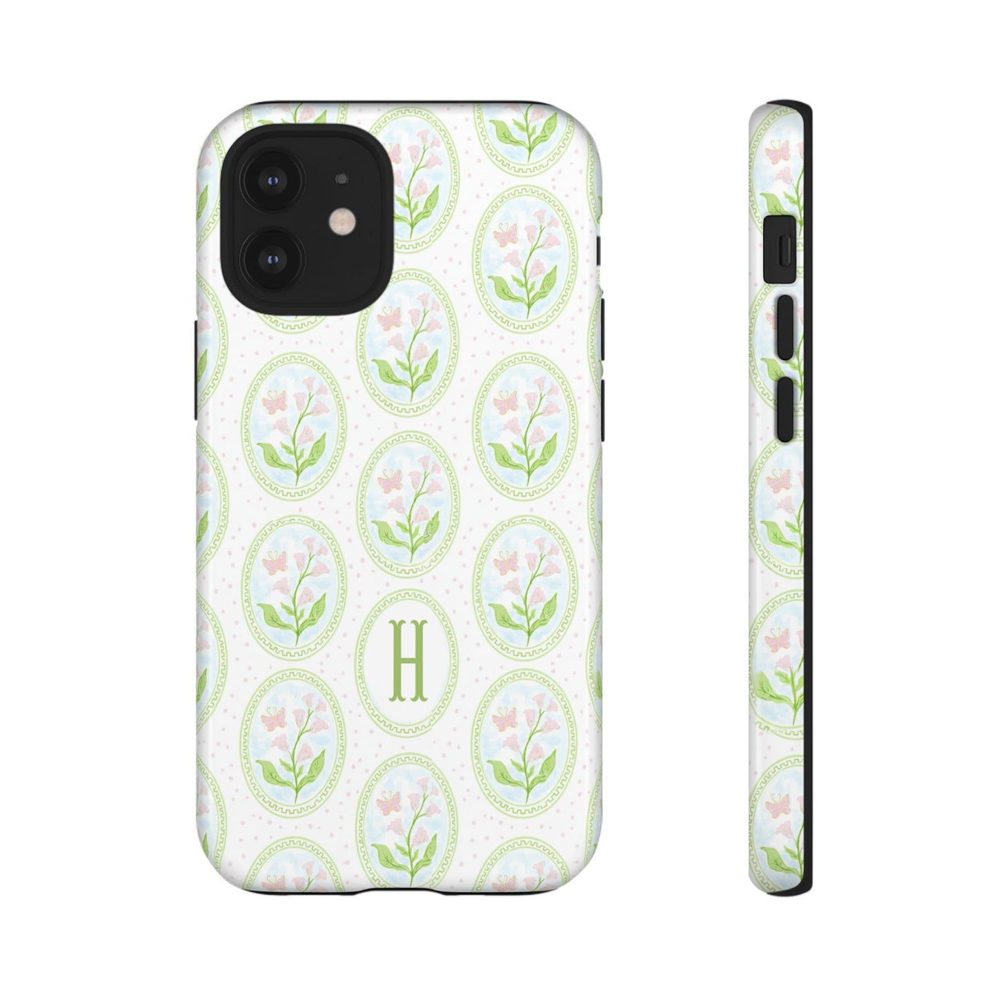 Floral Monogram Phone Case
