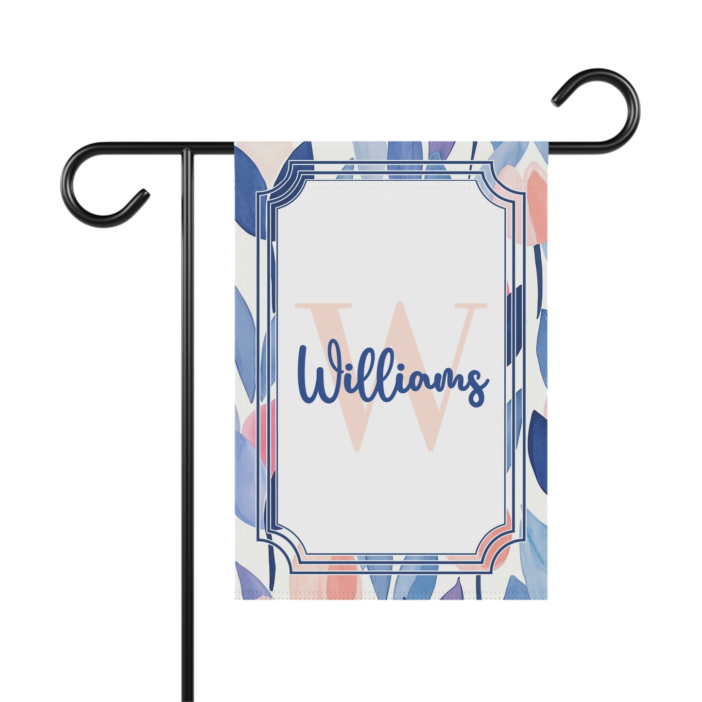Personalized Abstract Garden Flag
