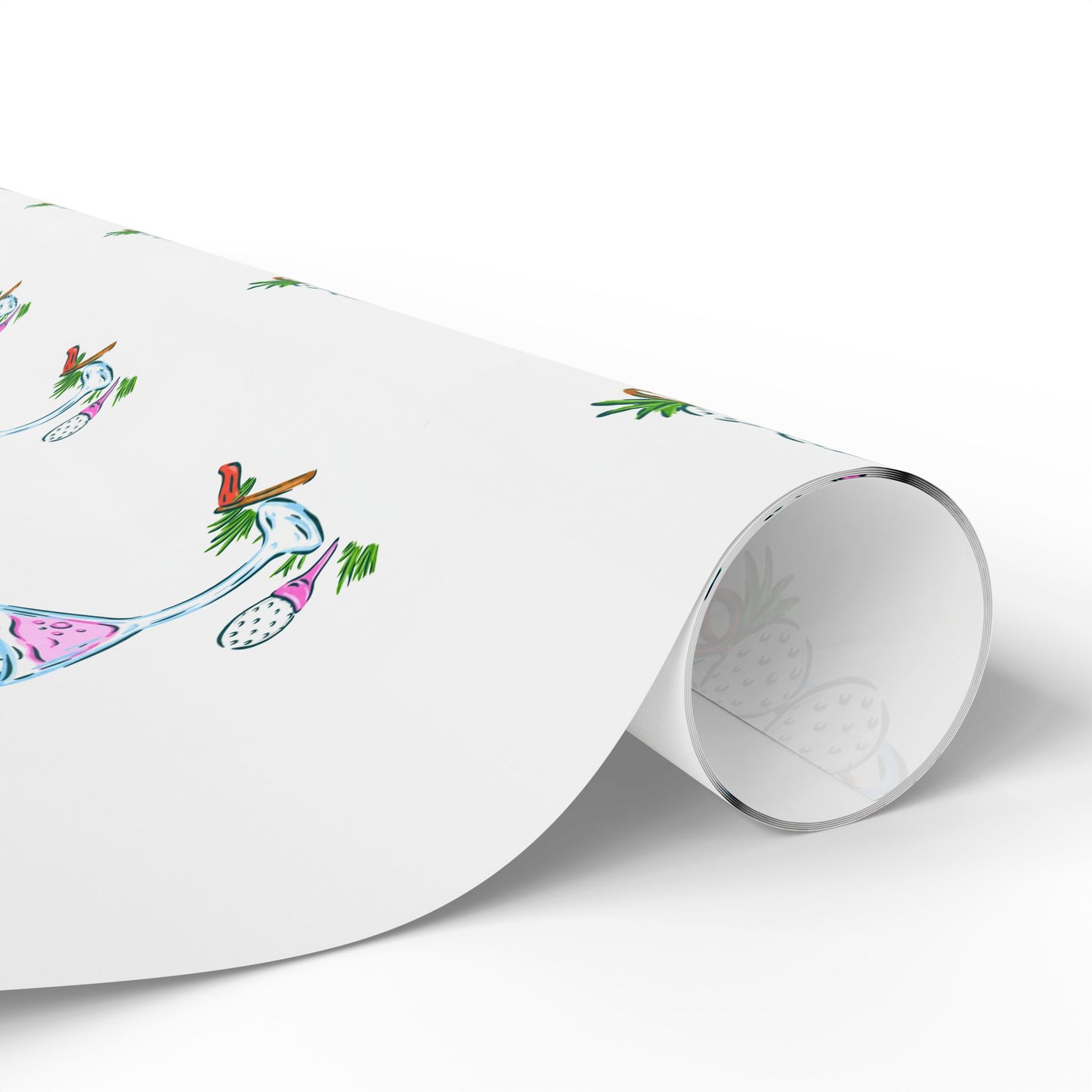 Golf Martini Wrapping Paper