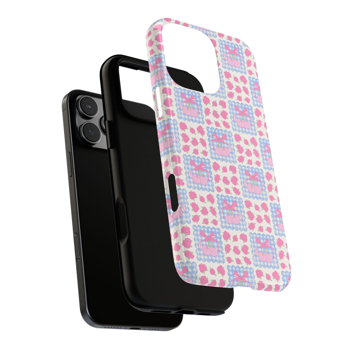 Personalized Coquette Patchwork Phone Case