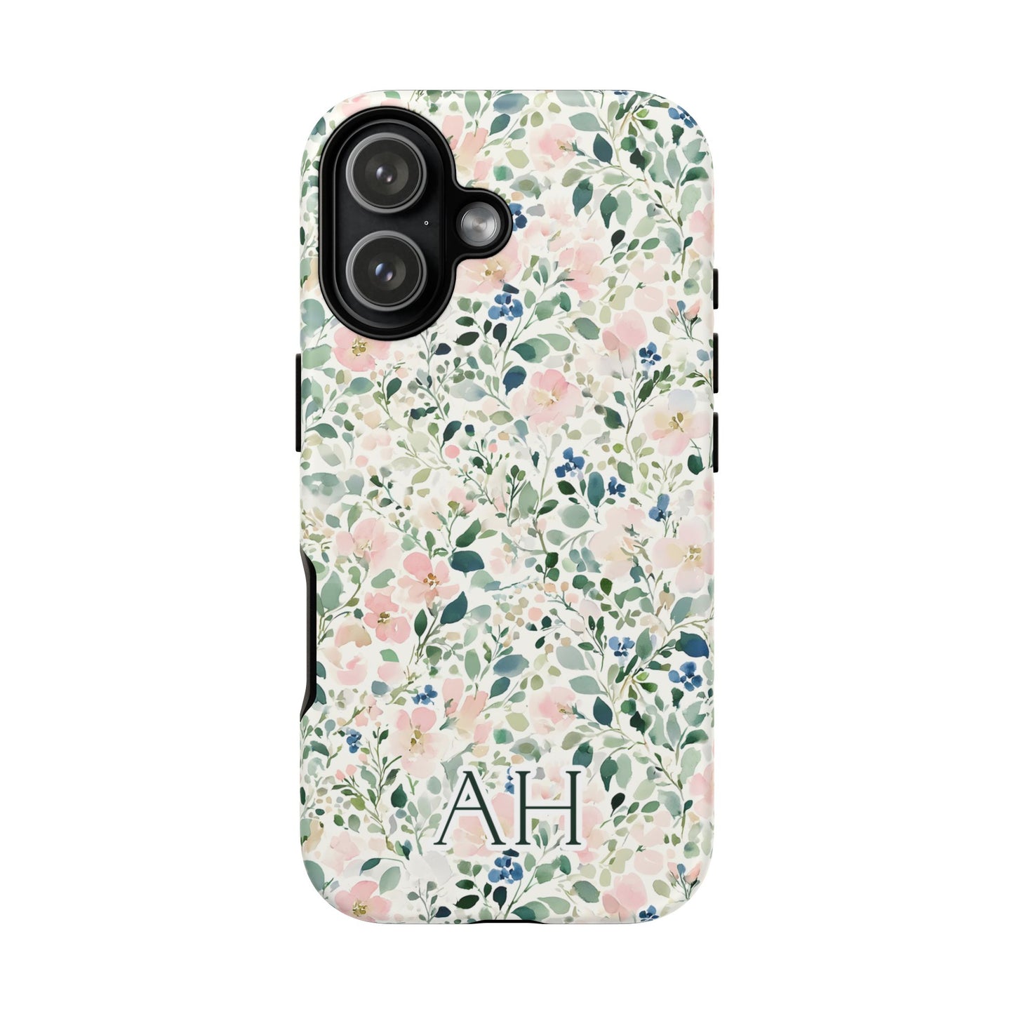 Personalized Watercolor Wildflower Phone Case