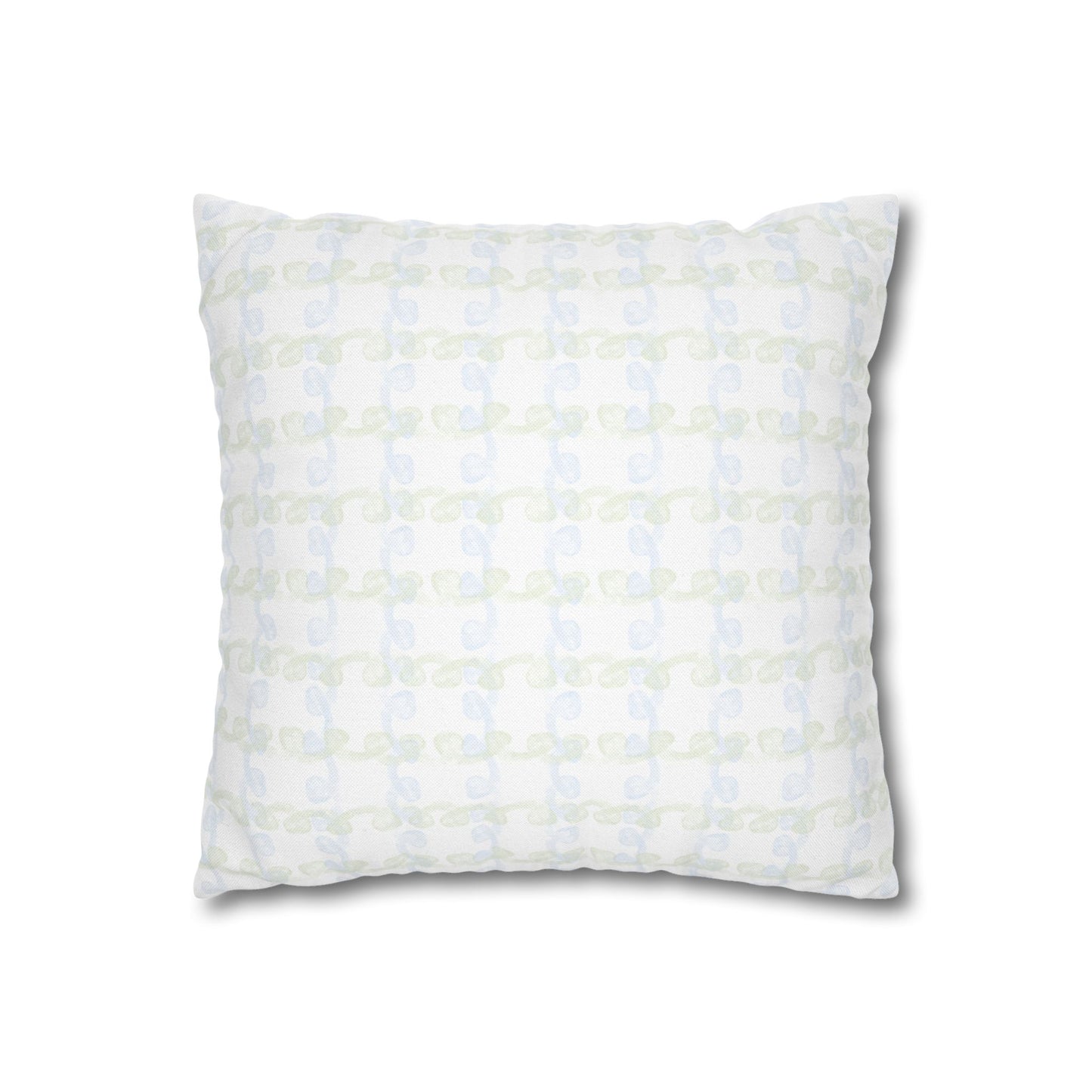 Green Script M Monogram Pillowcase