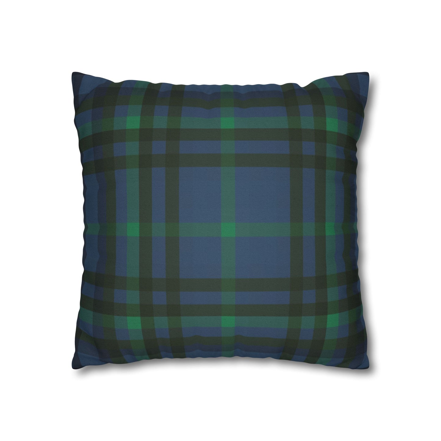 Monogram M Wreath Pillow | Decorative Square Pillowcase