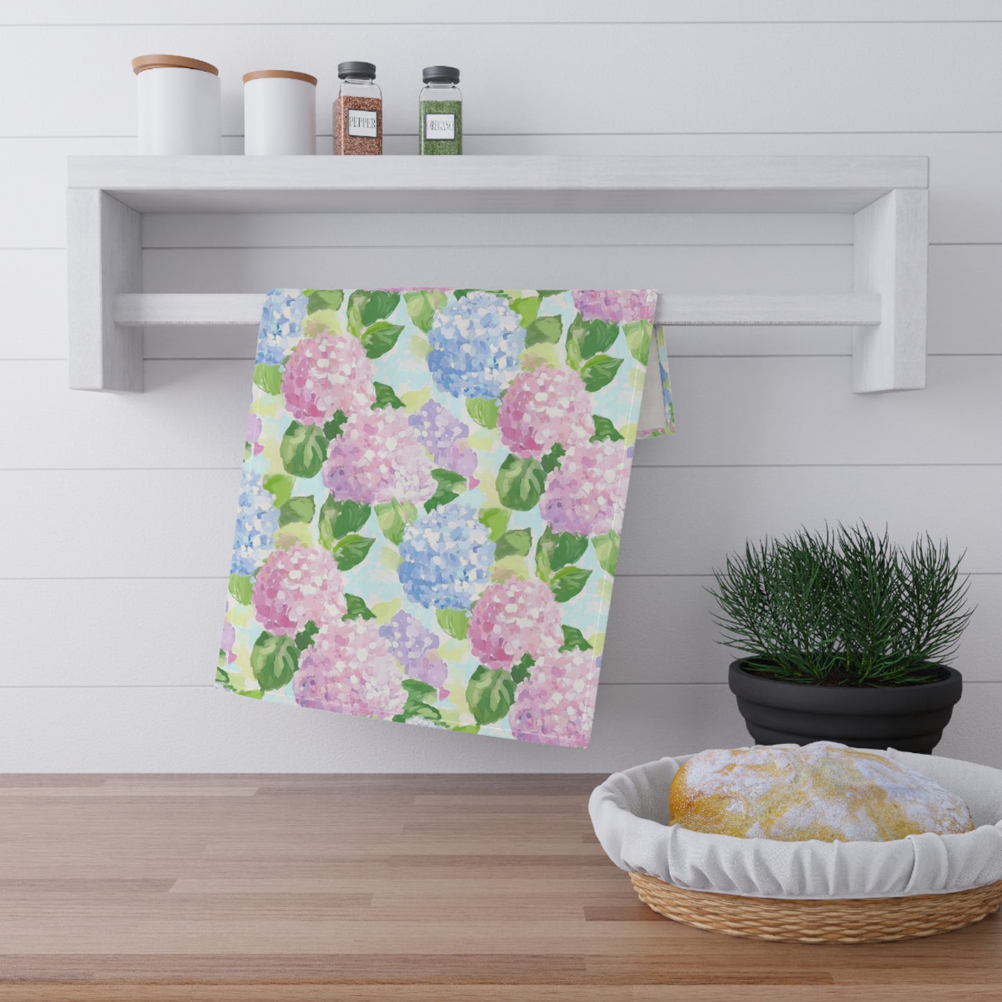 Hydrangea Tea Towel