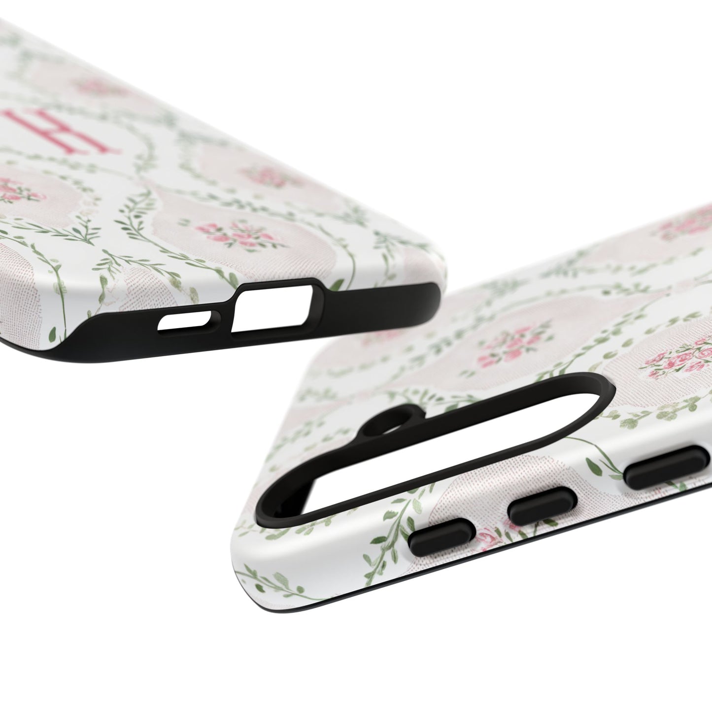 Vintage Coquette Floral Personalized Phone Case