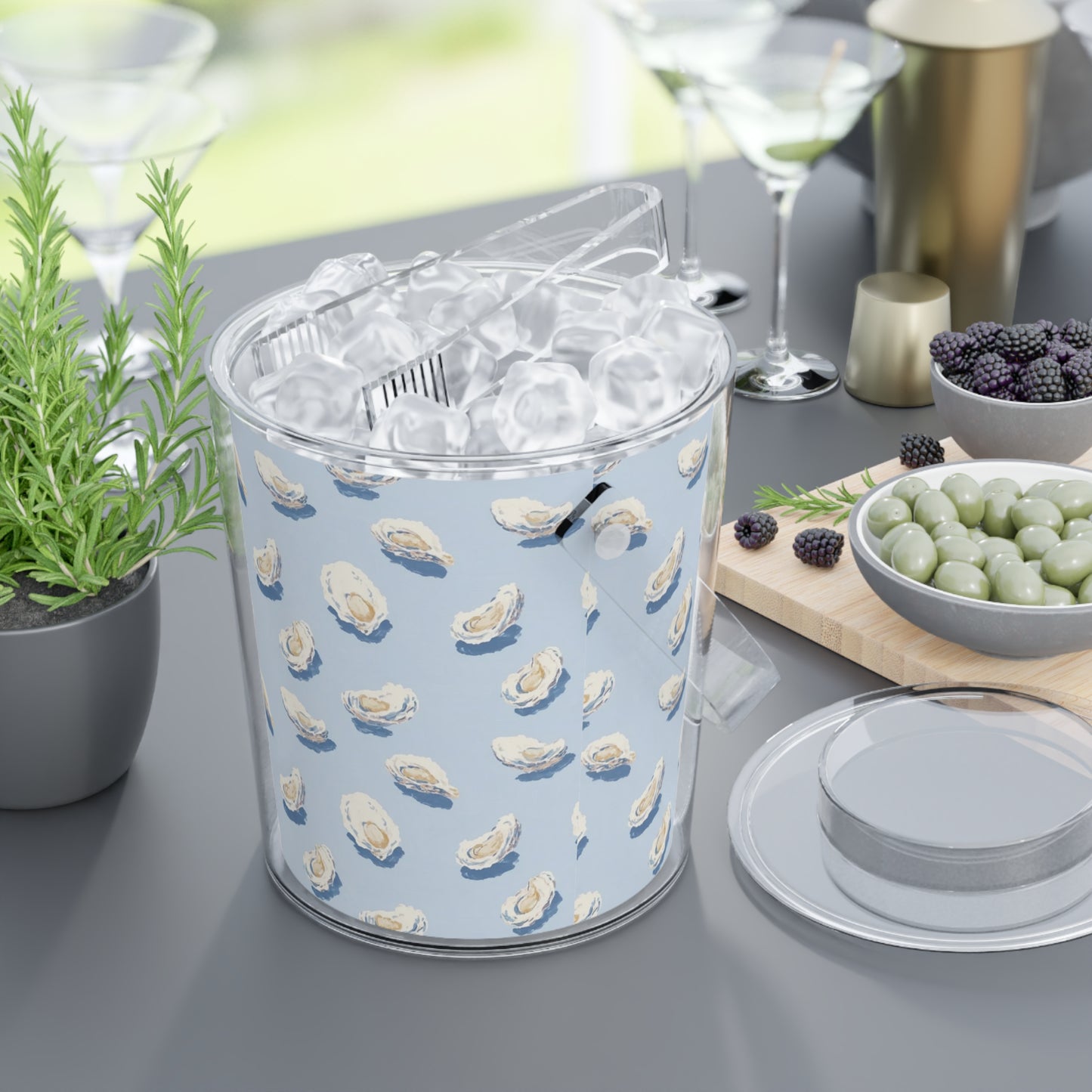 Coastal Oyster Ice Bucket