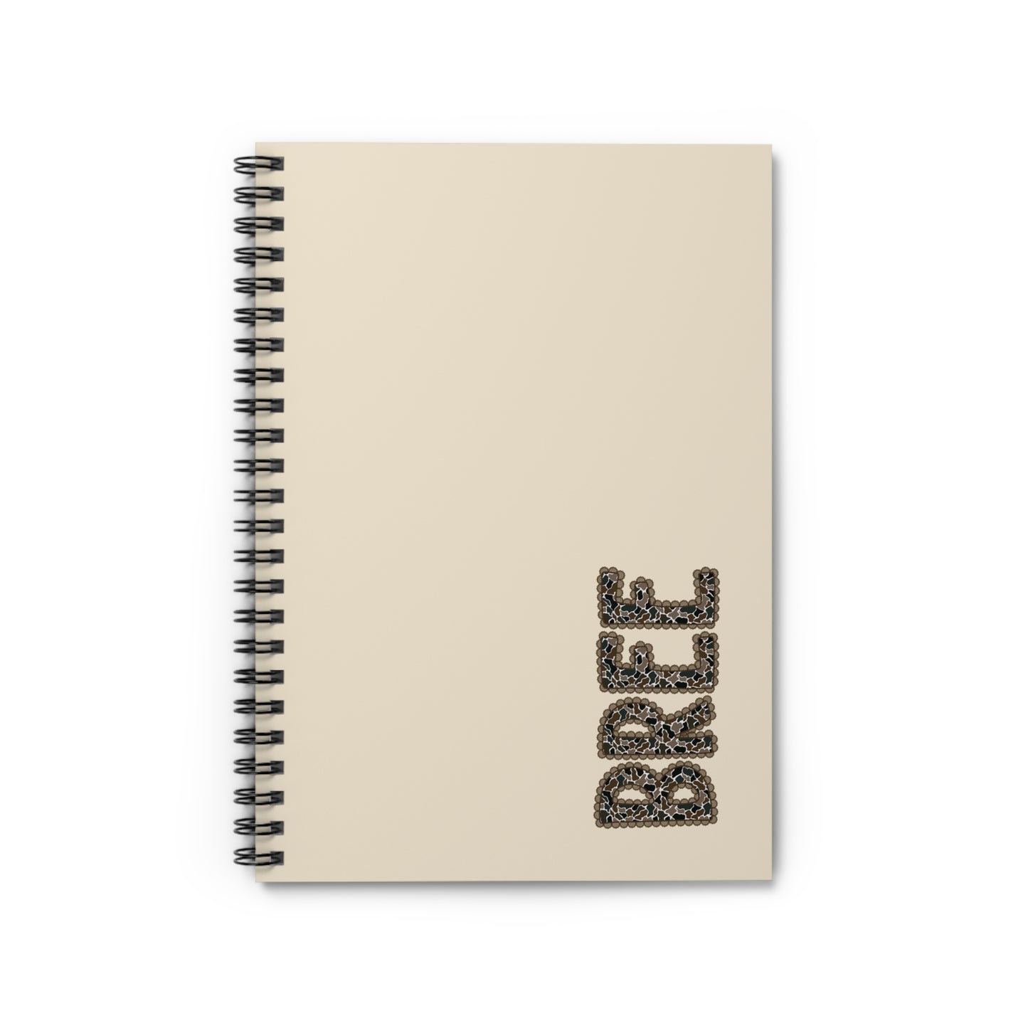 Personalized Girly Camo Notebook