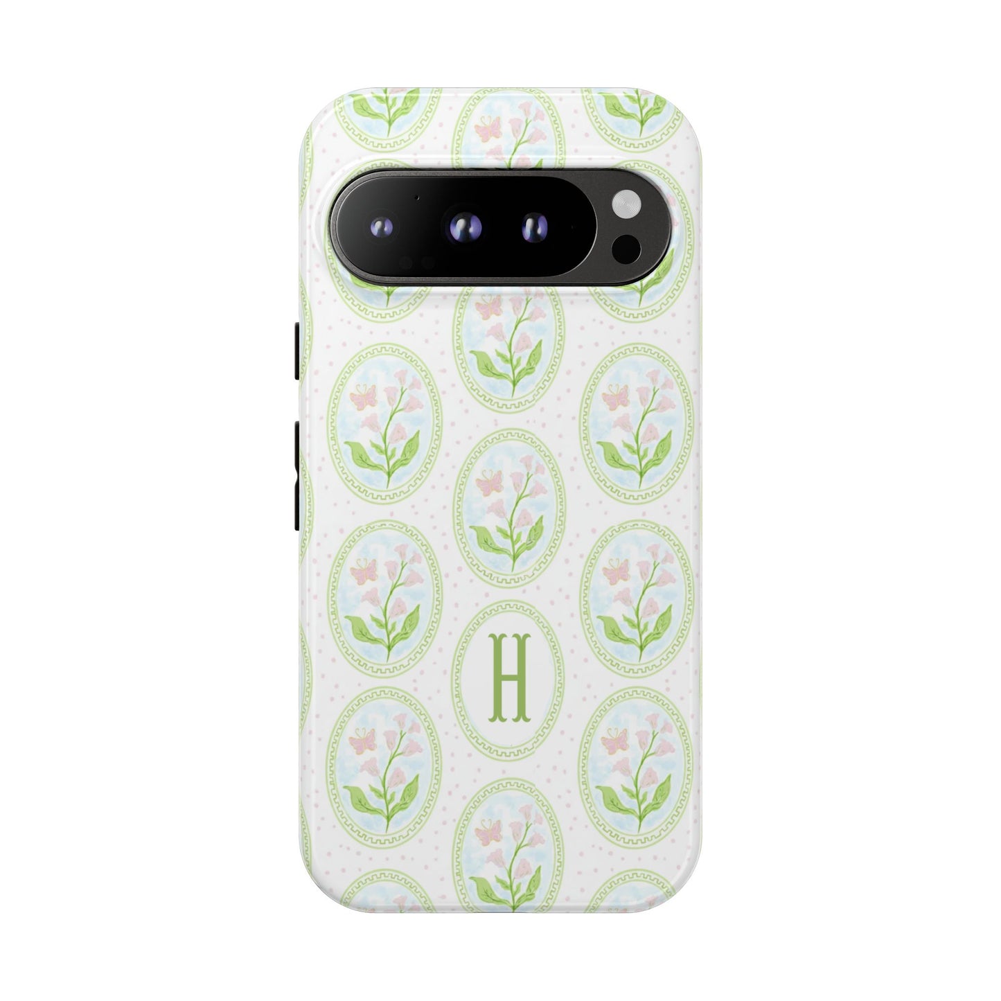 Floral Monogram Phone Case