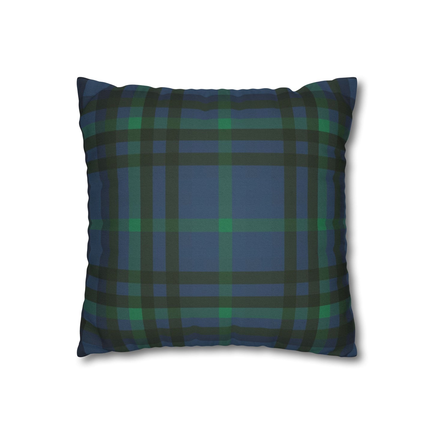 Monogram M Wreath Pillow | Decorative Square Pillowcase