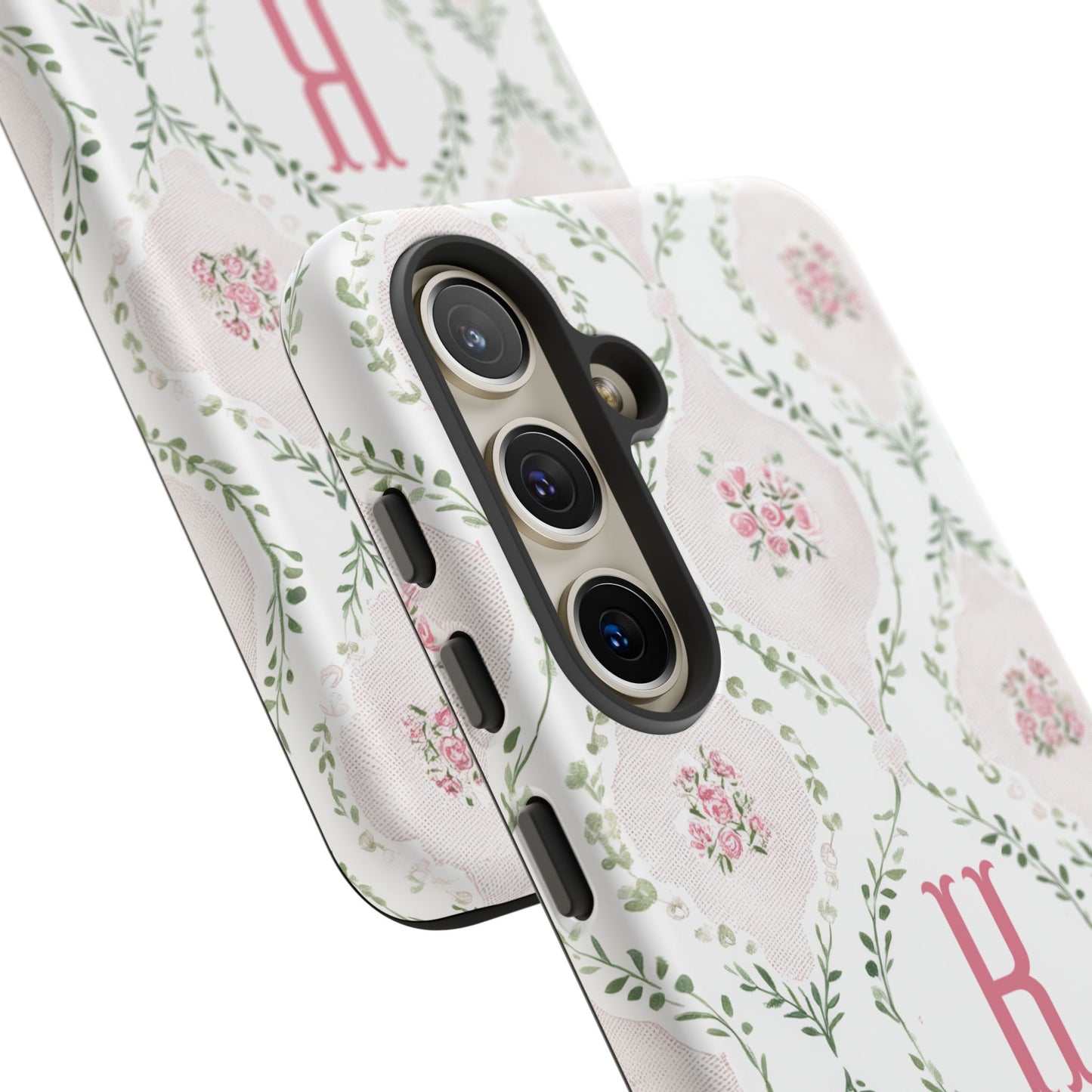 Vintage Coquette Floral Personalized Phone Case