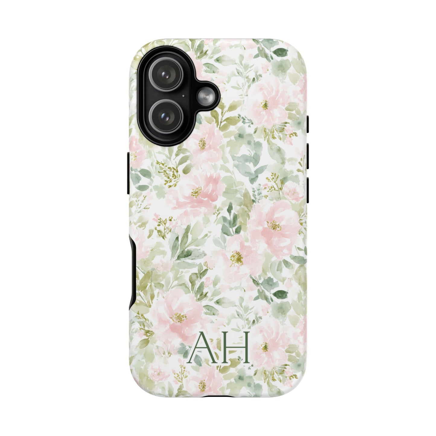 Personalized Watercolor Floral Phone Case