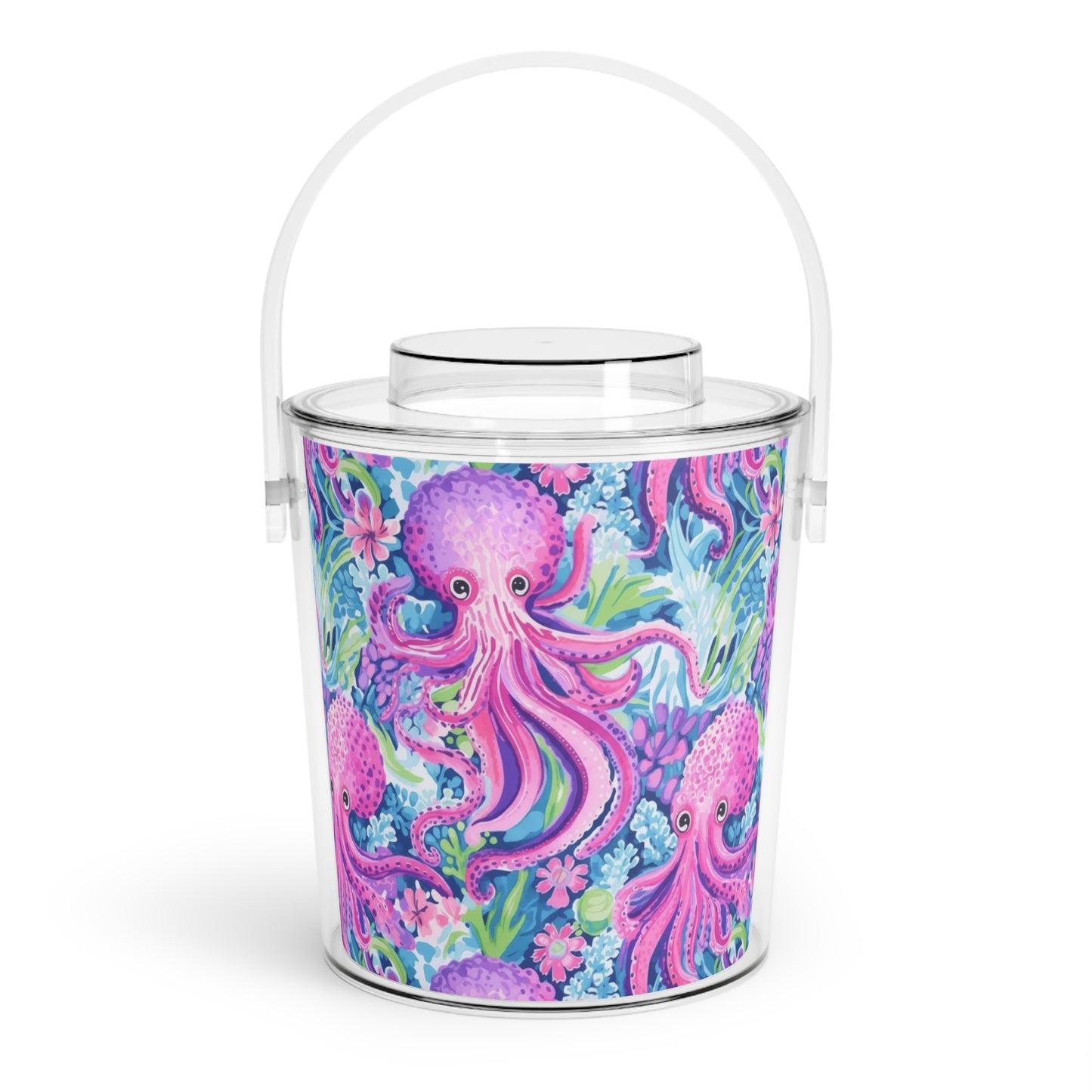 Preppy Octopus Ice Bucket