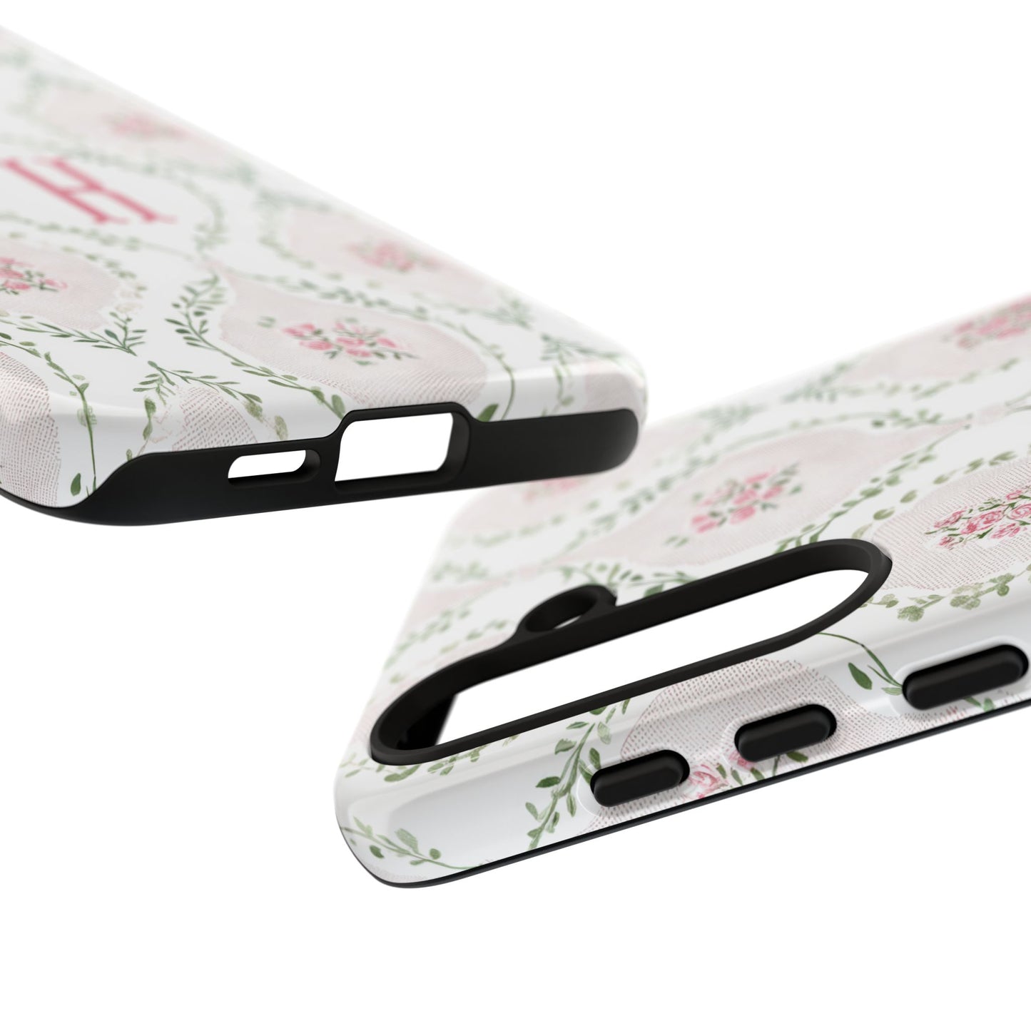 Vintage Coquette Floral Personalized Phone Case