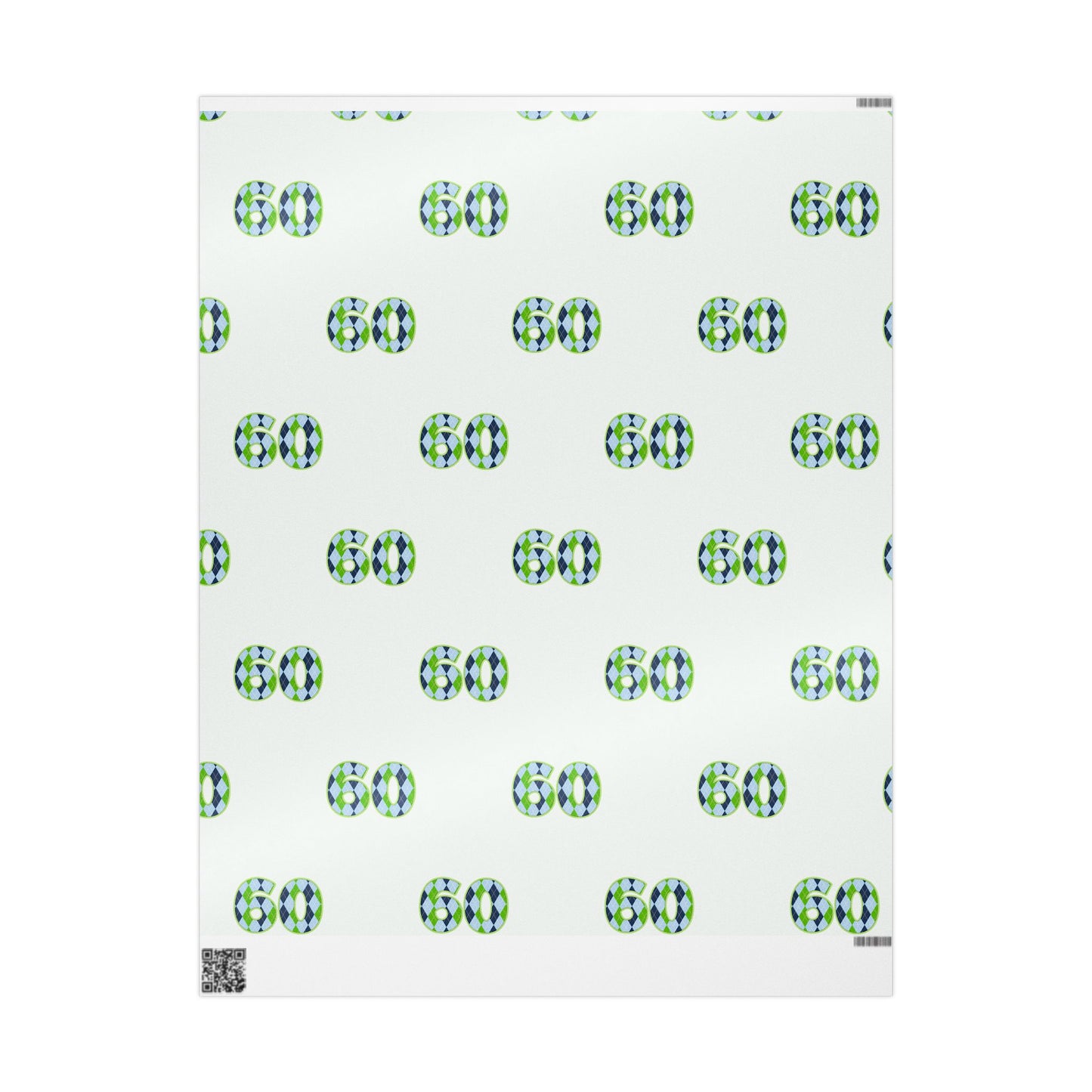 Customizable Birthday Golf Wrapping Paper