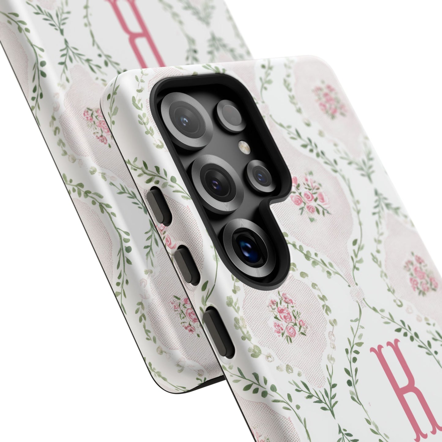 Vintage Coquette Floral Personalized Phone Case