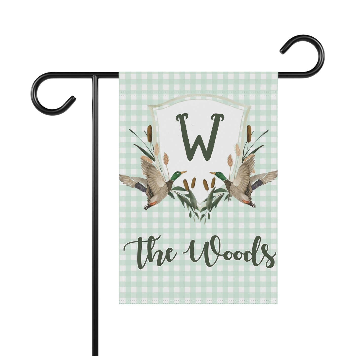 Personalized Duck Hunting Garden Flag