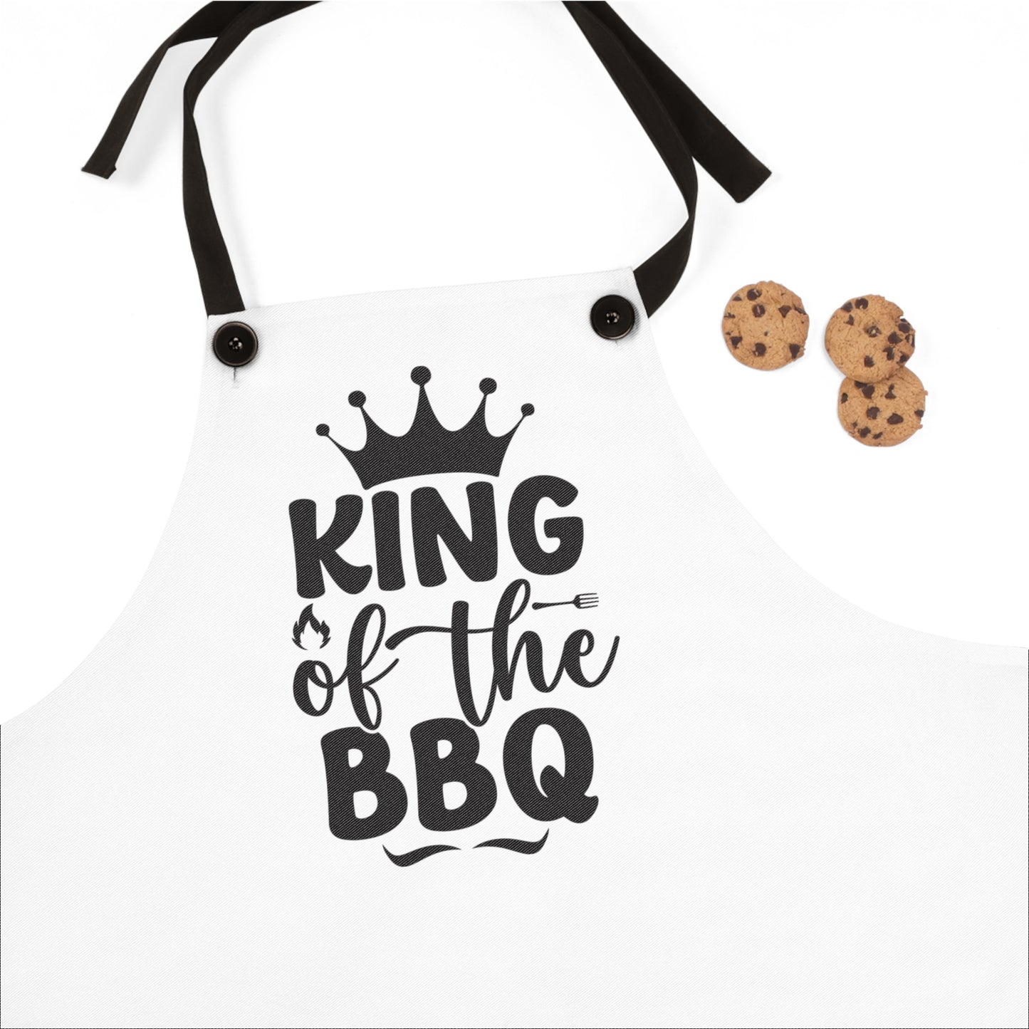 King of the BBQ Apron Fathers Day Gift Apron