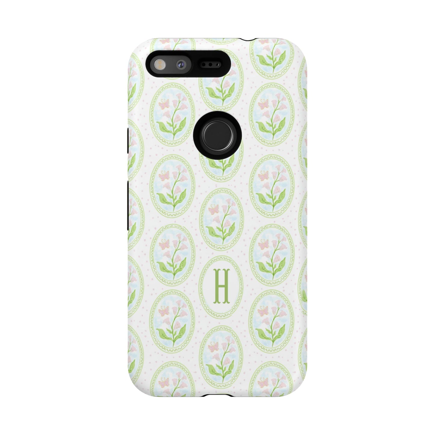 Floral Monogram Phone Case