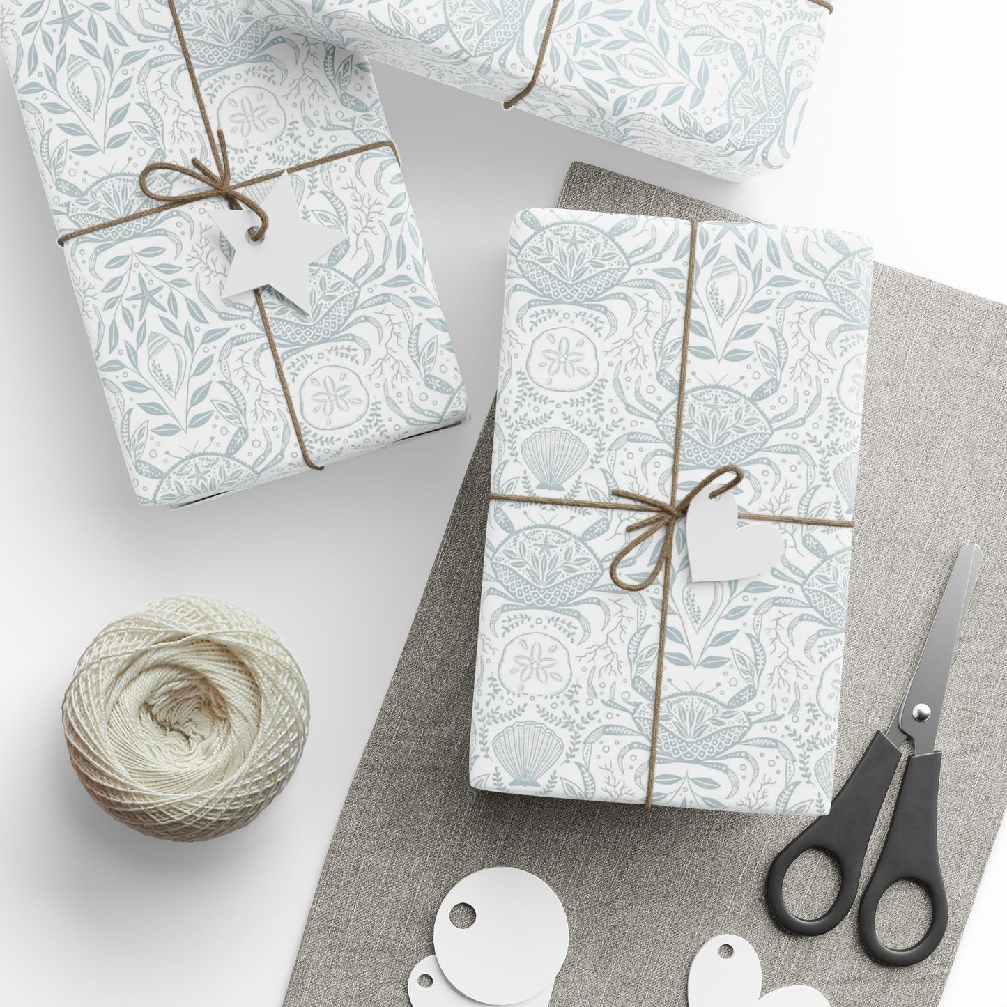 Coastal Crab Gift Wrap