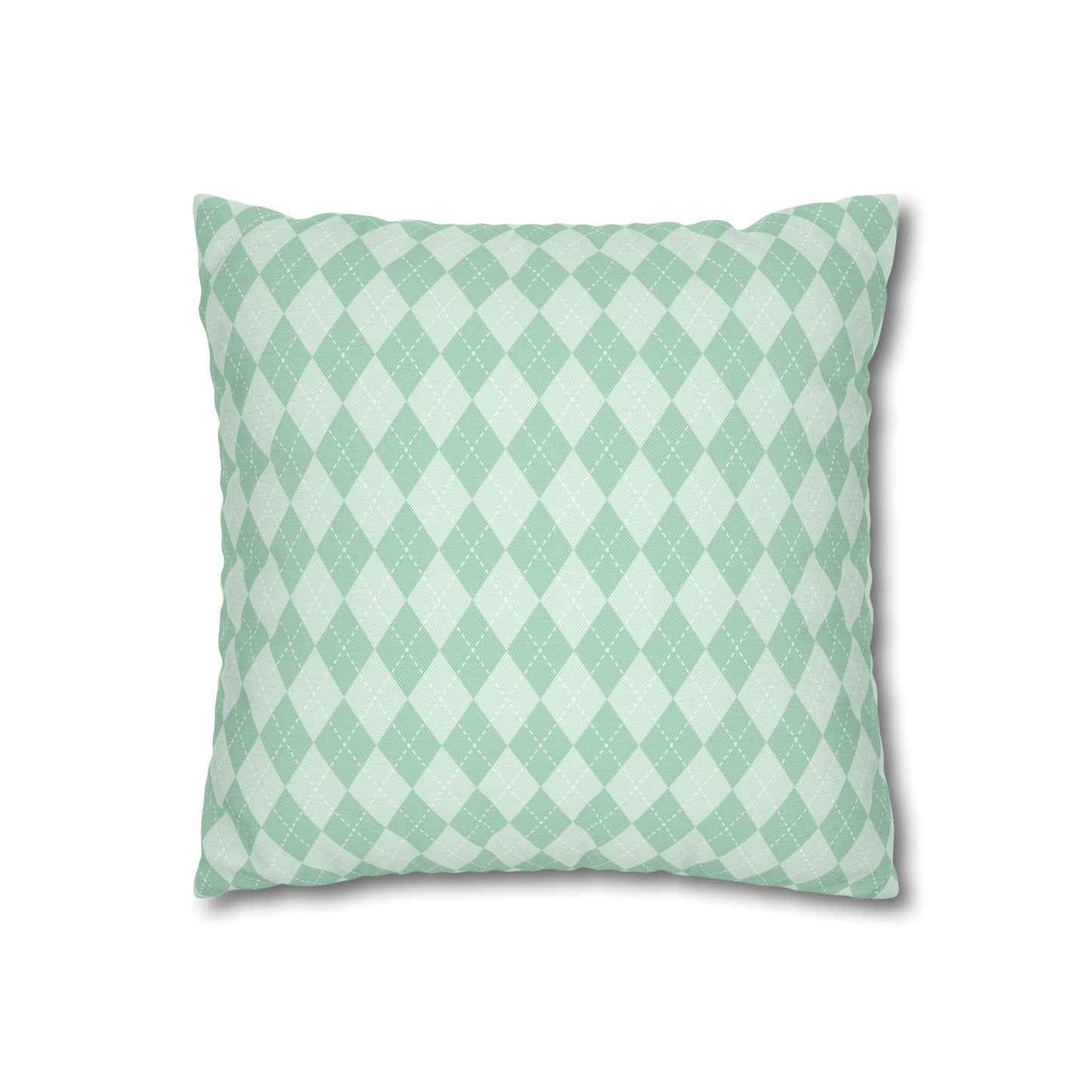 Floral Monogram M Pillowcase, Square Pillowcase