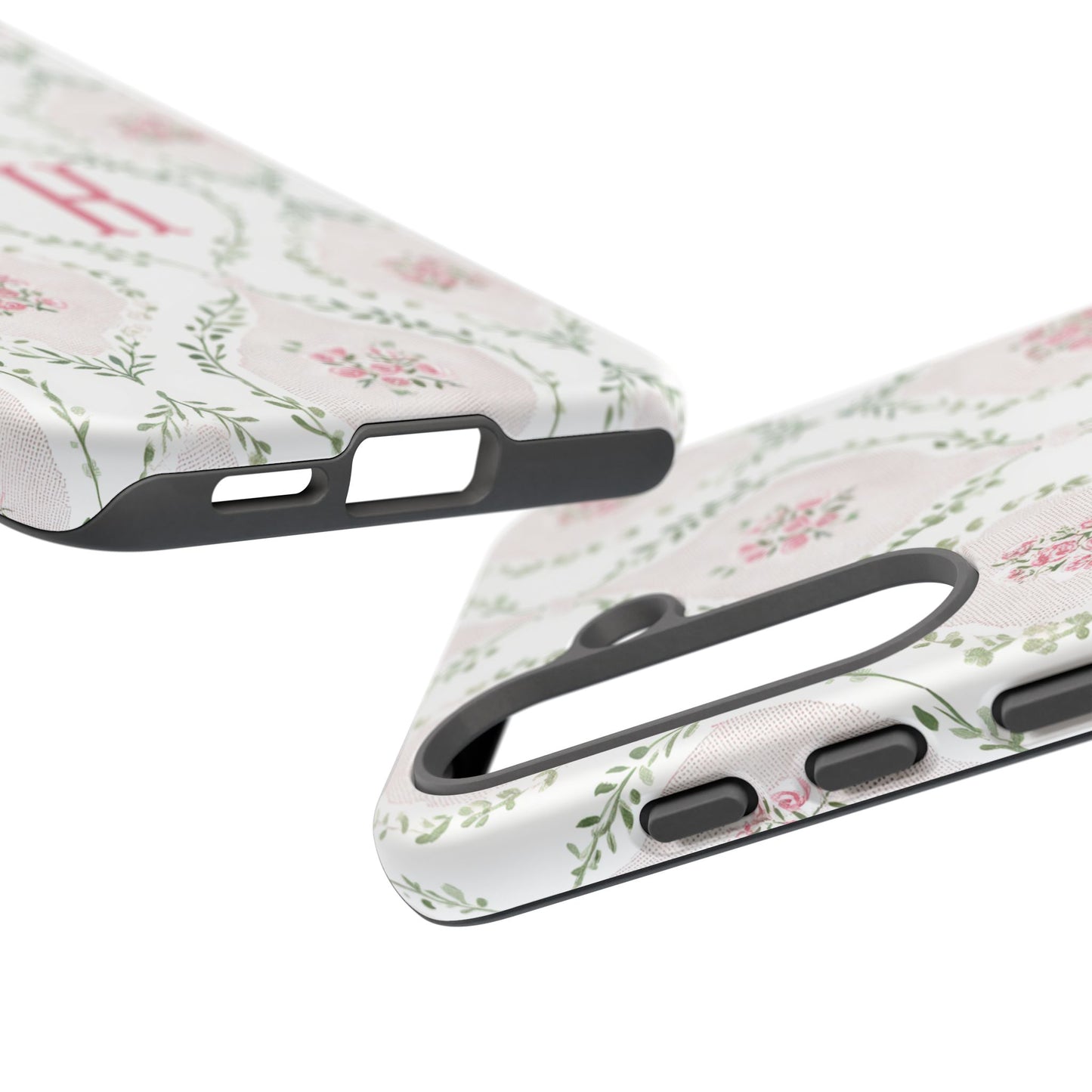 Vintage Coquette Floral Personalized Phone Case