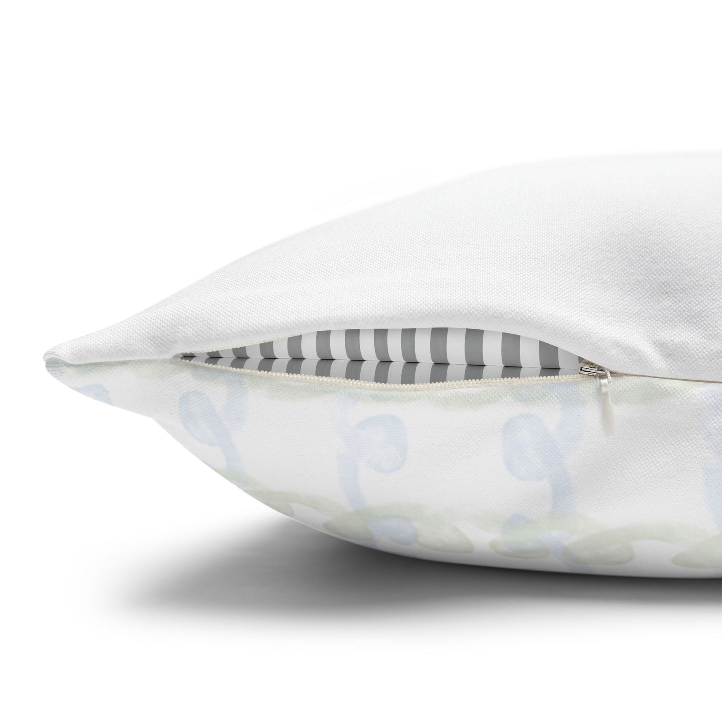 Green Script M Monogram Pillowcase