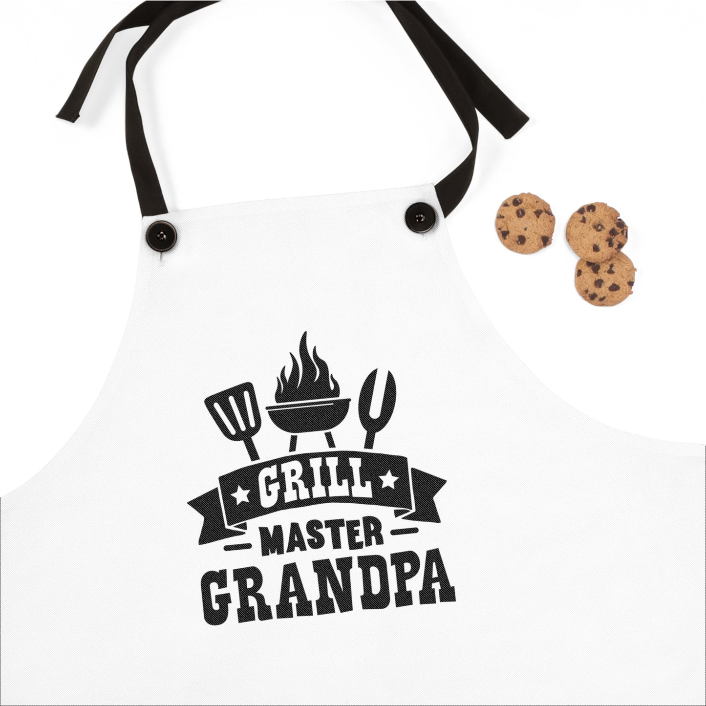 Grill Master Grandpa Apron | BBQ Cooking Apron for Grandpa